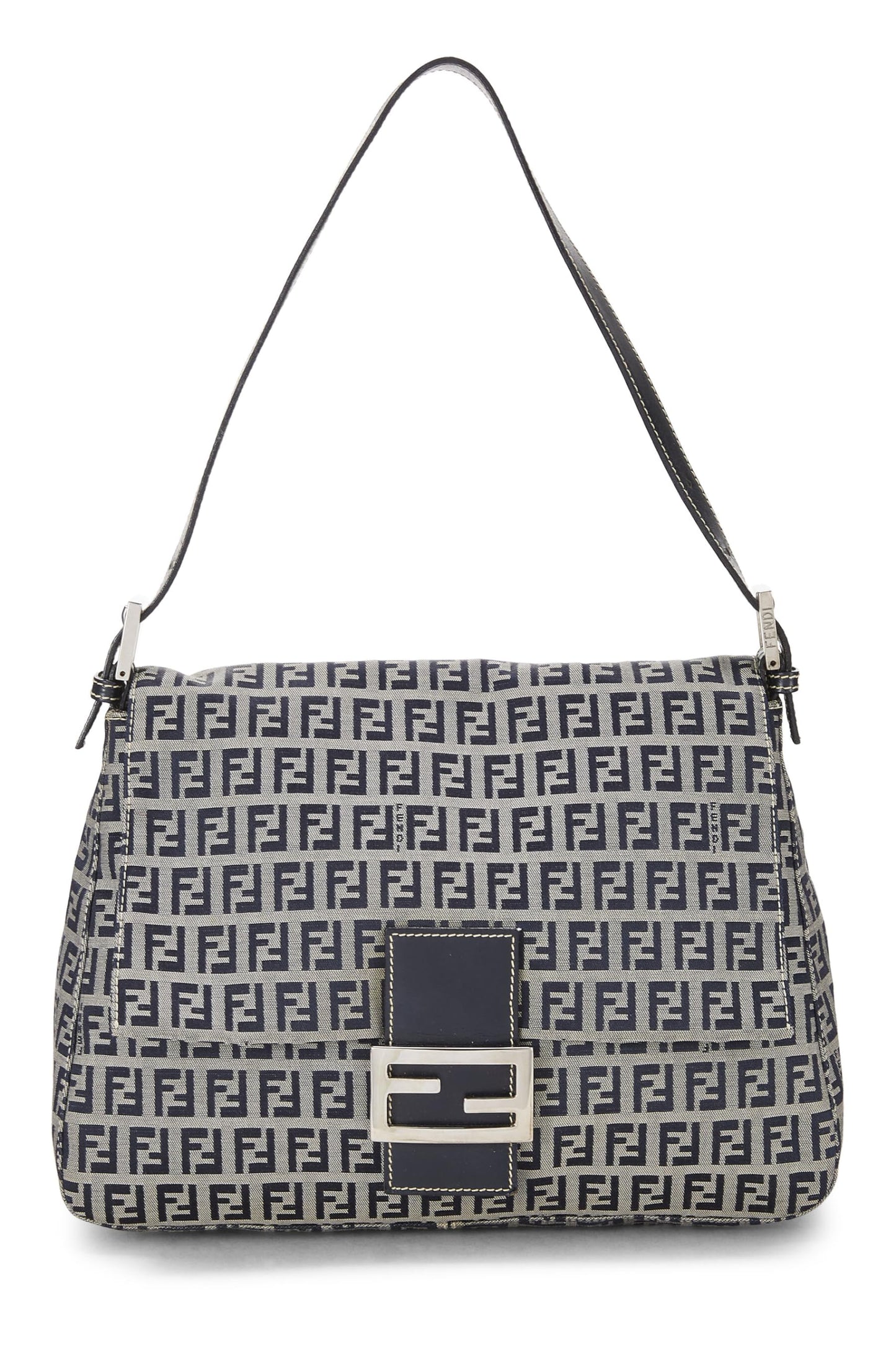 Fendi,  Navy Zucchino Canvas Mama, Navy
