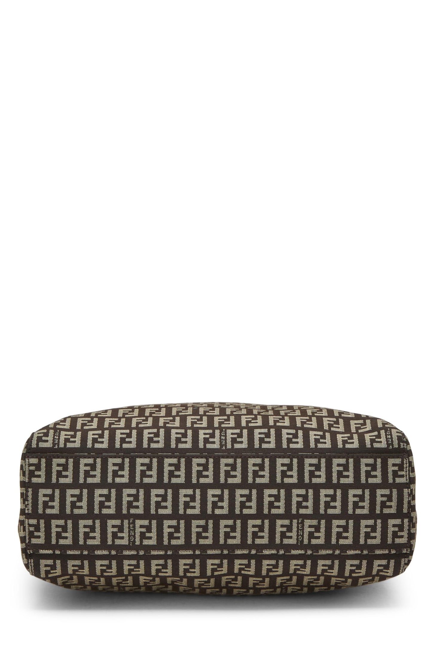 Fendi,  Brown Zucca Canvas Selleria Vertical Tote Small, Brown