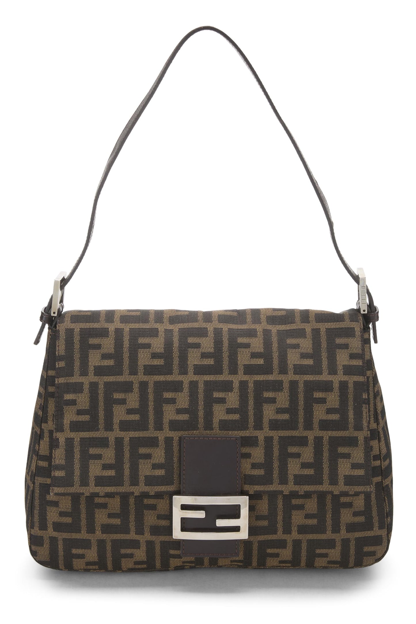 Fendi,  Brown Zucca Canvas Mama, Brown