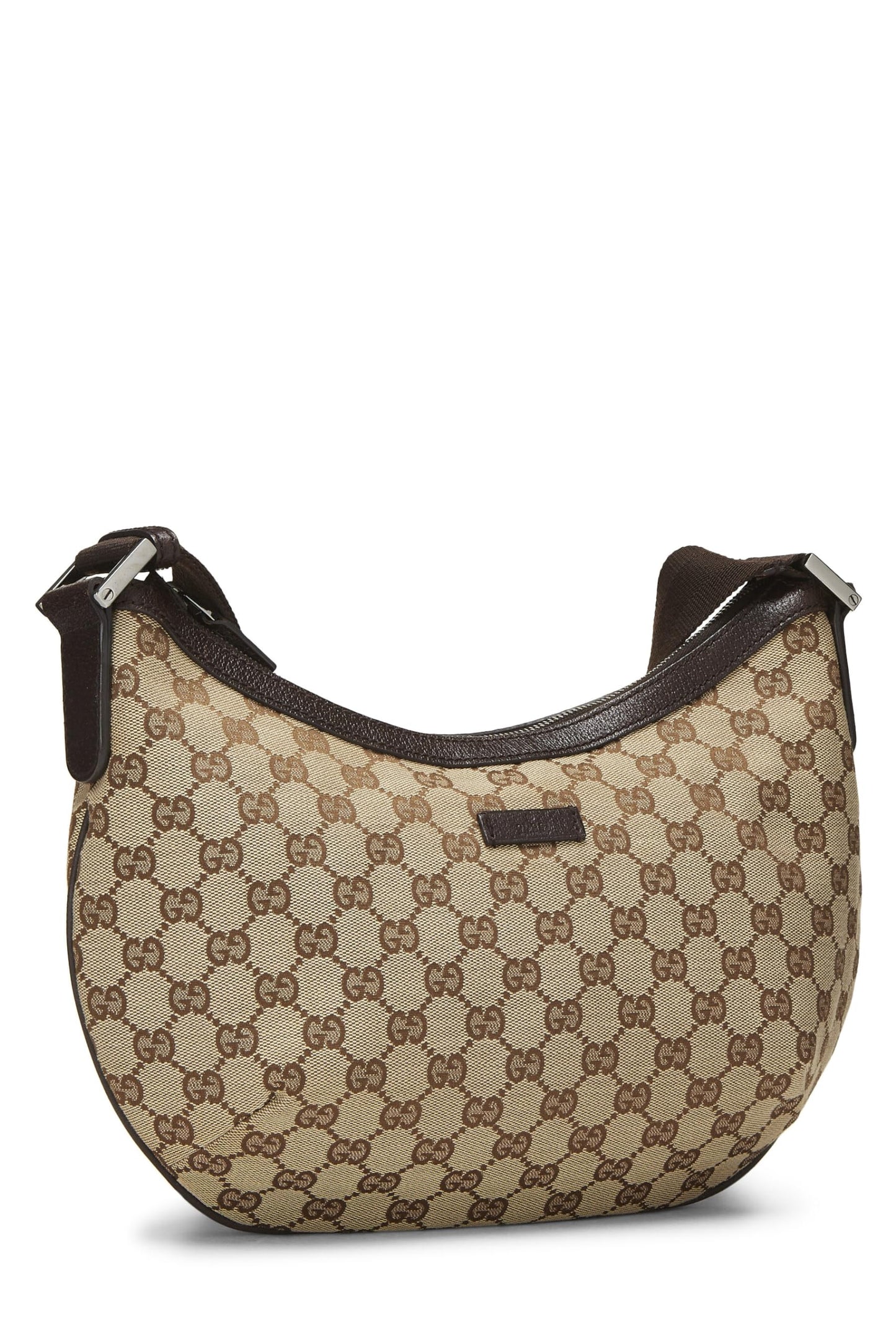 Gucci,  Original GG Canvas Round Messenger, Brown