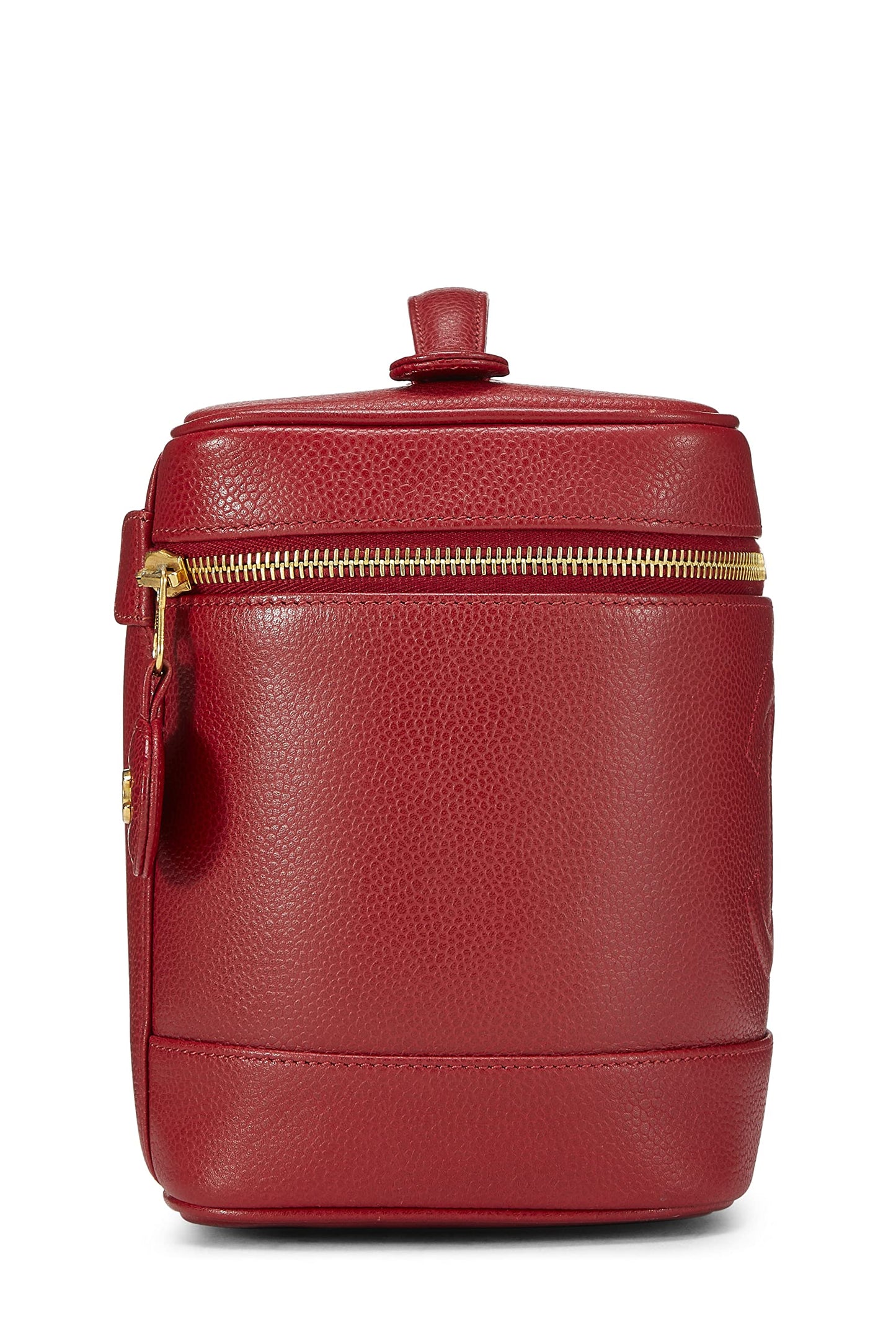 Chanel,  Red Caviar Timeless Vanity, Red