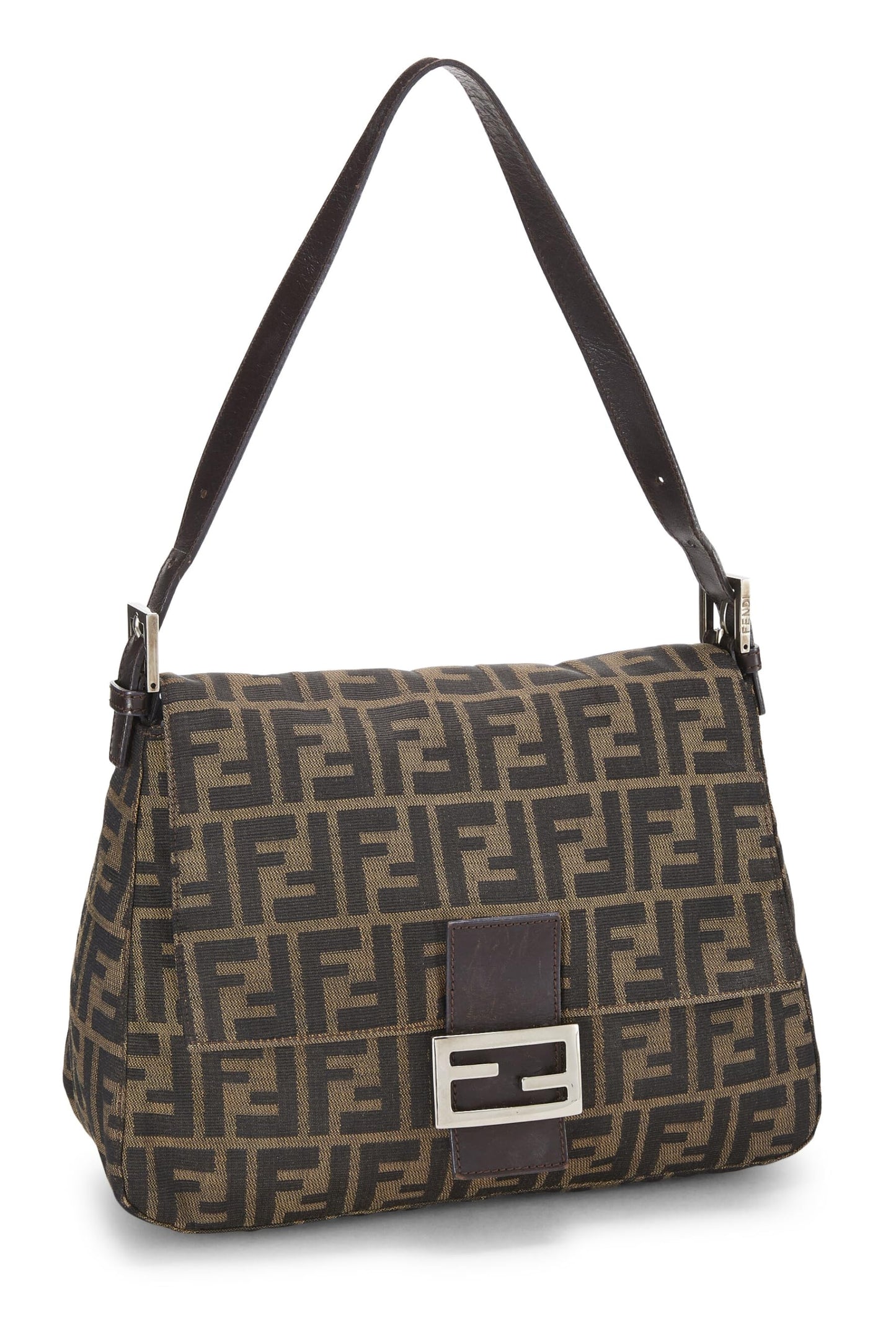 Fendi,  Brown Zucca Canvas Mama, Brown