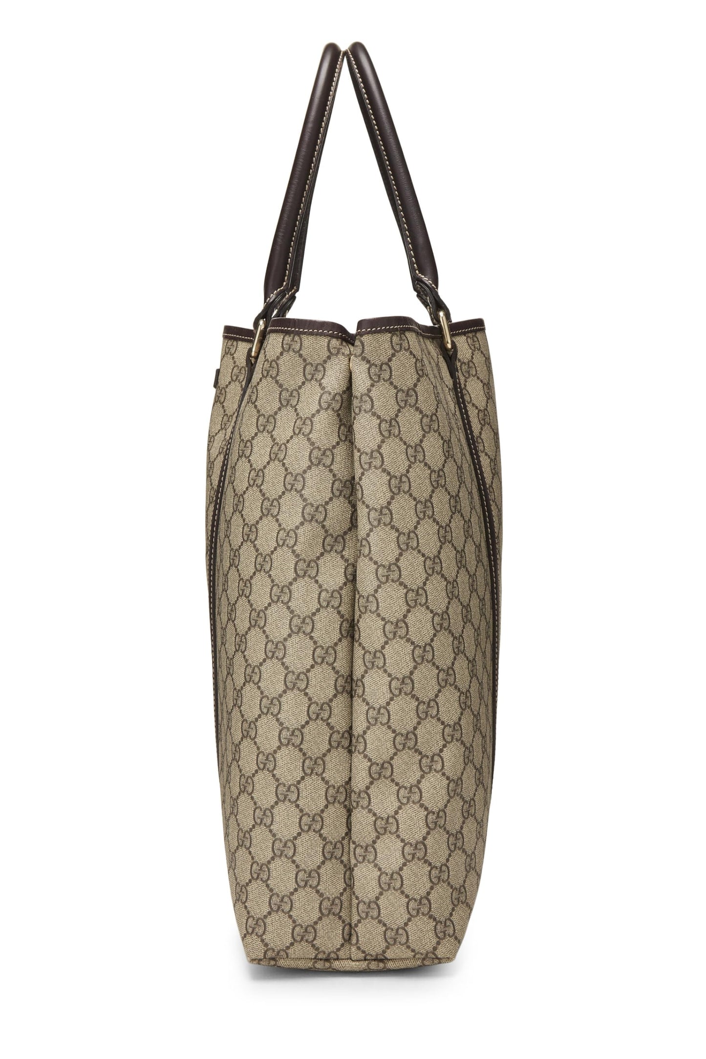 Gucci,  Original GG Supreme Canvas Plus Tote, Brown