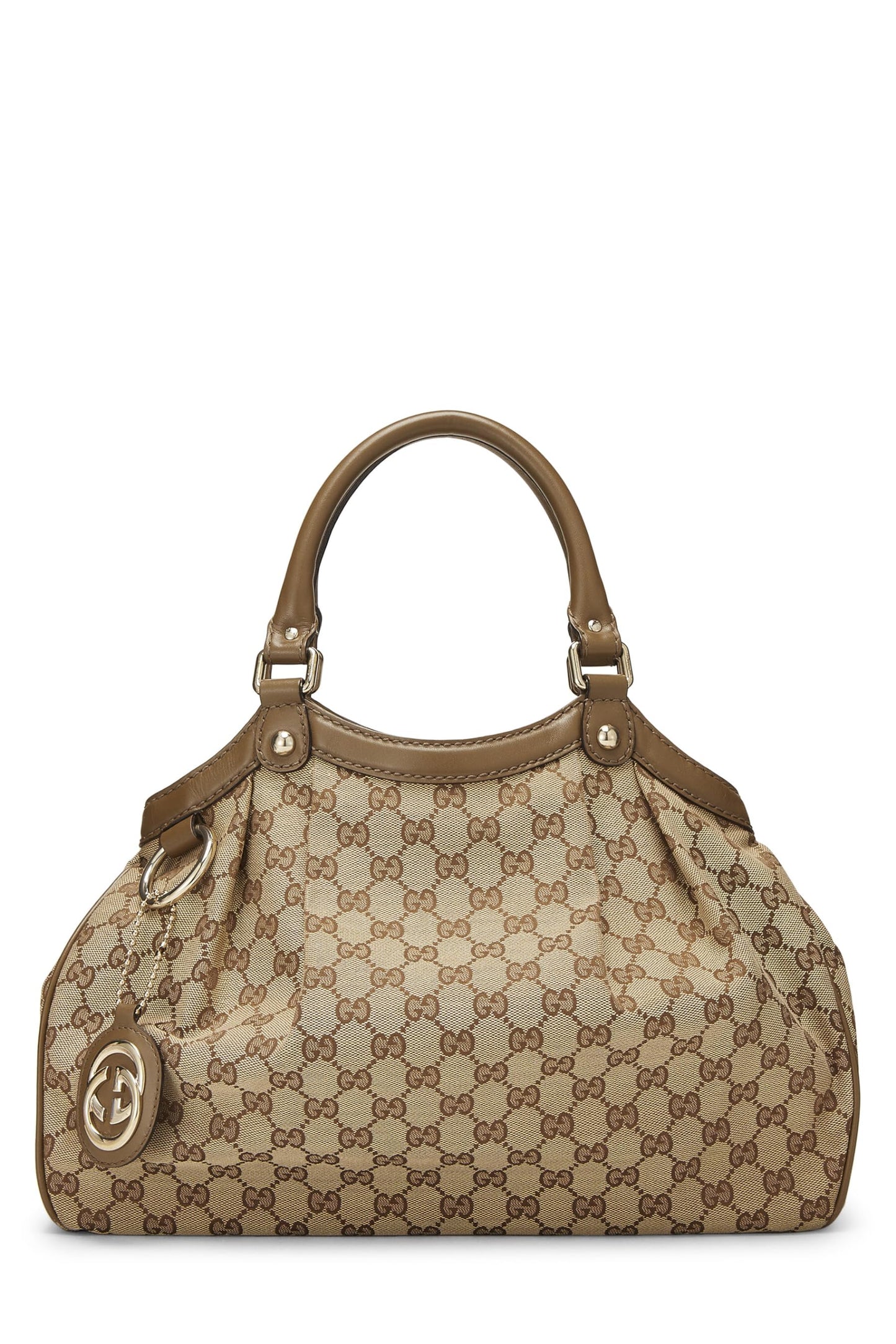 Gucci,  Original GG Canvas Sukey Tote, Green