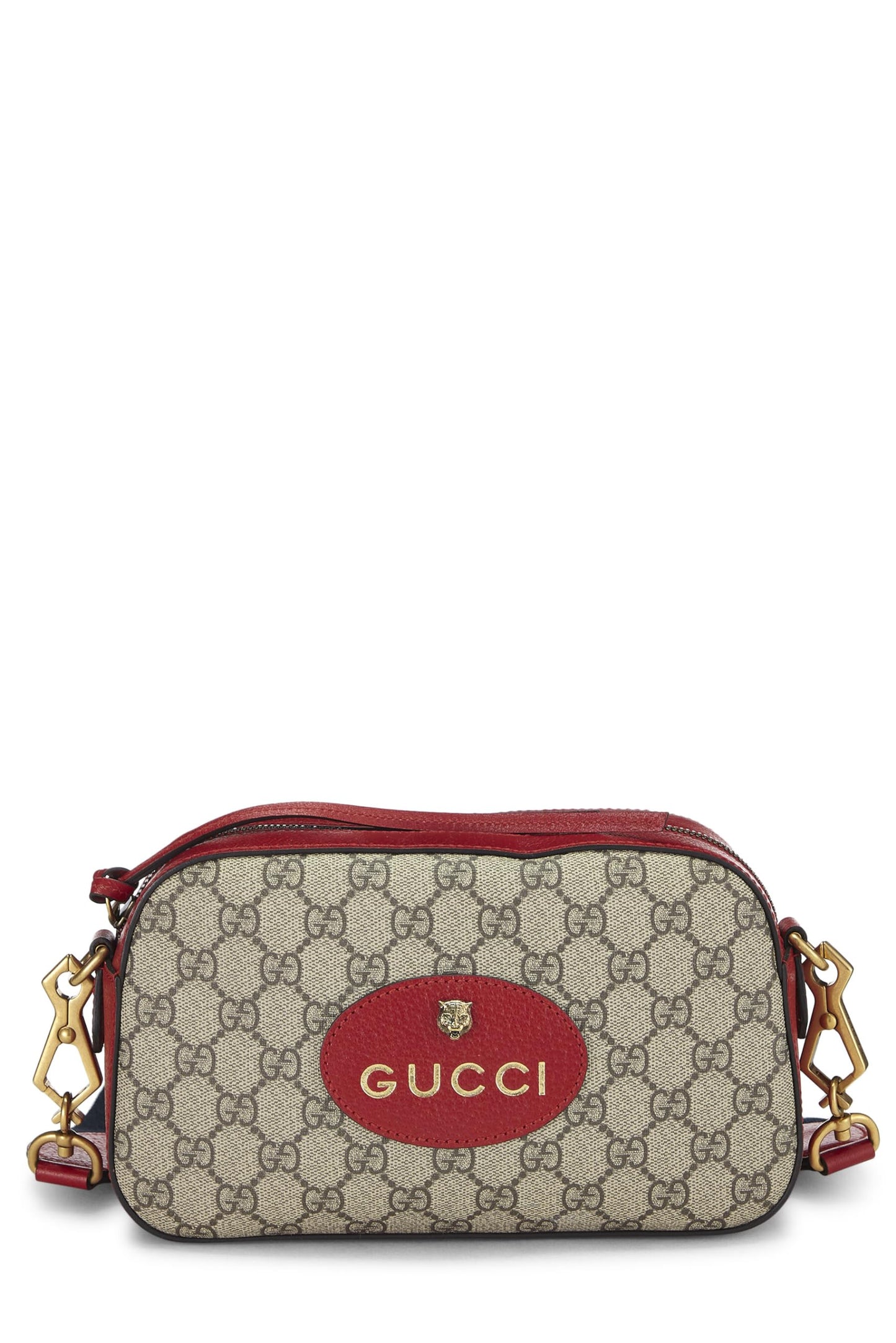 Gucci,  Original GG Supreme Canvas Neo Vintage Messenger, Red