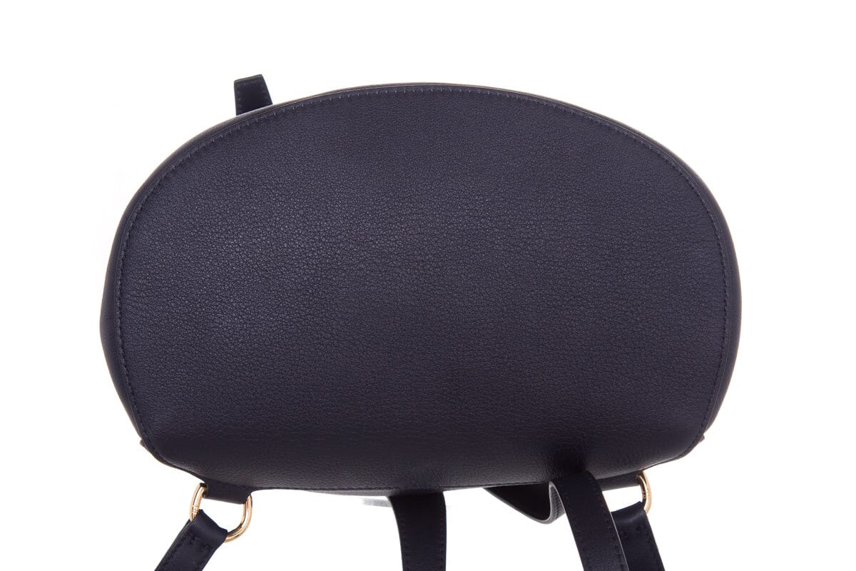 Ralph Lauren Collection Navy Leather Backpack