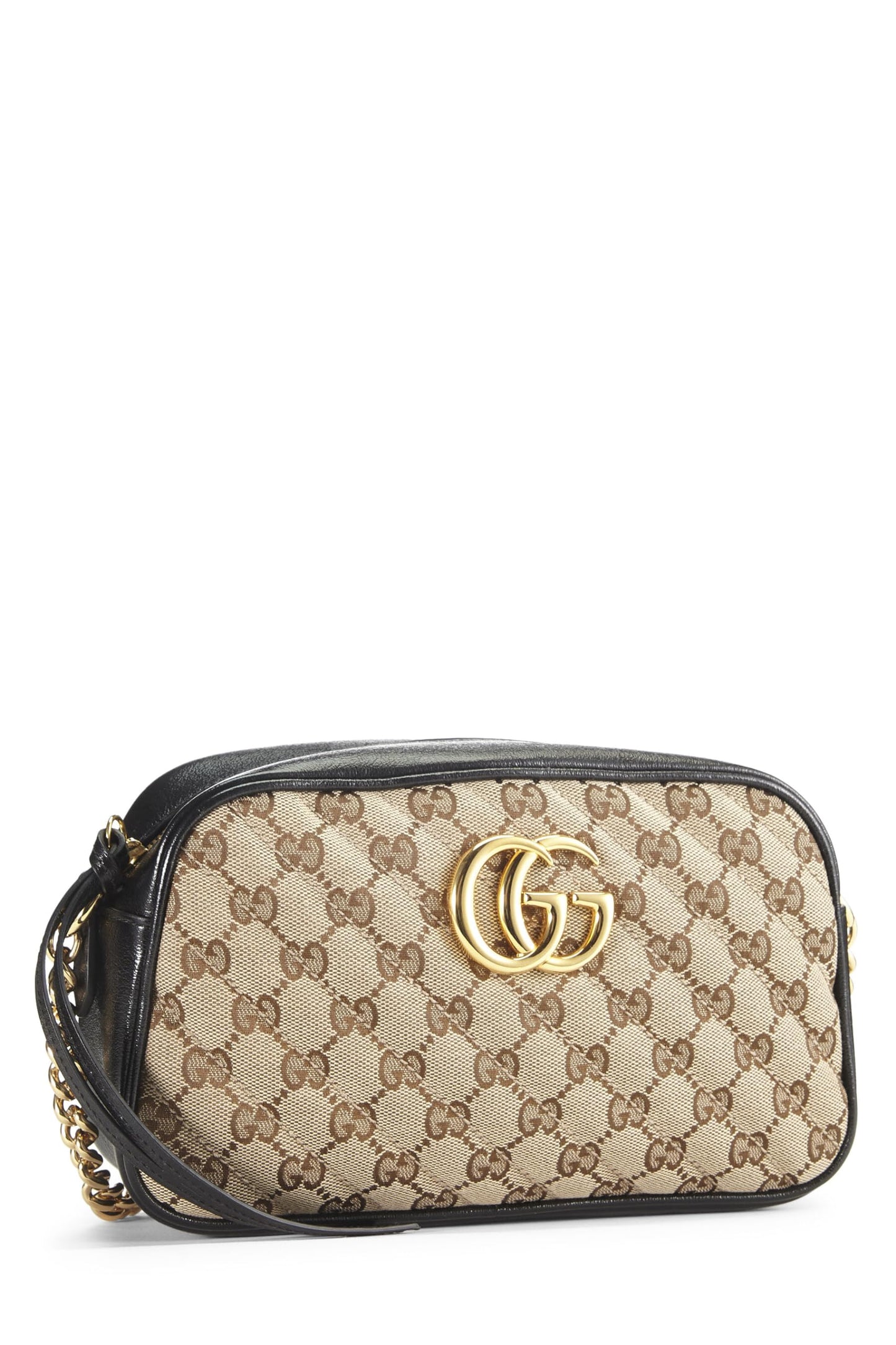 Gucci,  Original GG Canvas Marmont Crossbody Small, Black