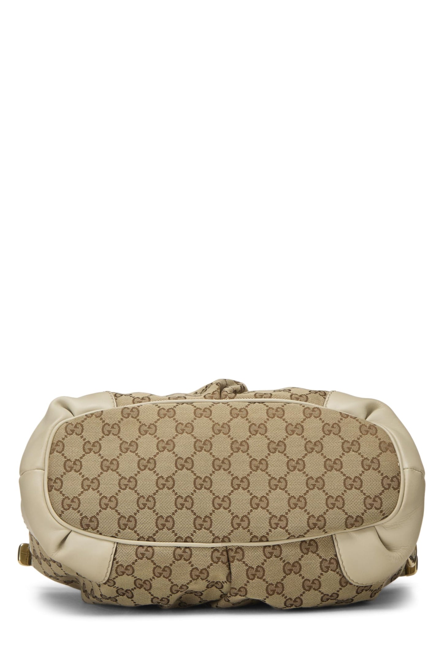 Gucci,  White Original GG Canvas Zip Sukey Hobo Large, White