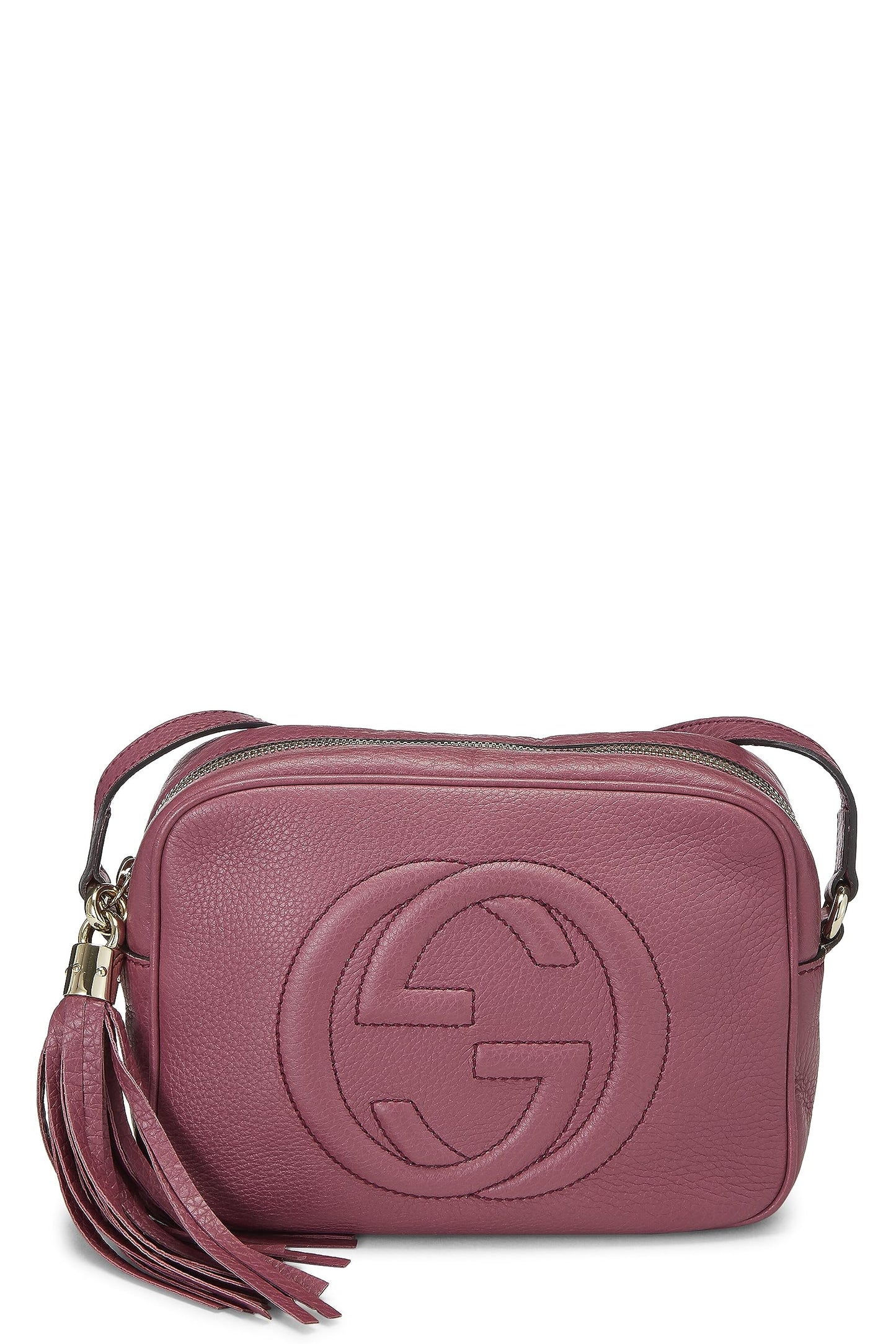 Gucci,  Purple Grain Leather Soho Disco, Purple