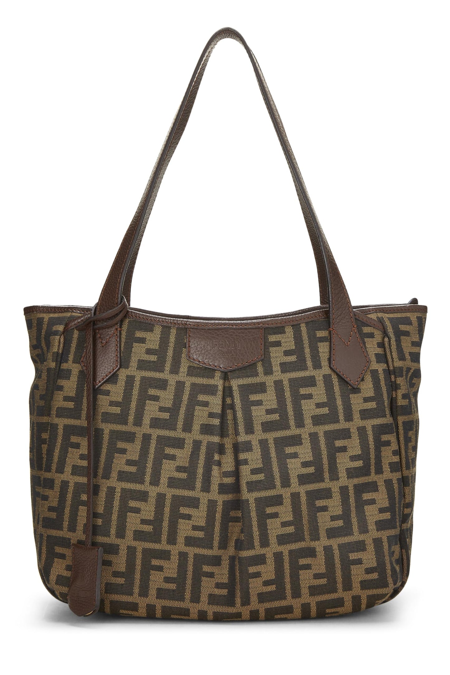 Fendi,  Brown Zucca Canvas Grand Shopping Tote Medium, Brown