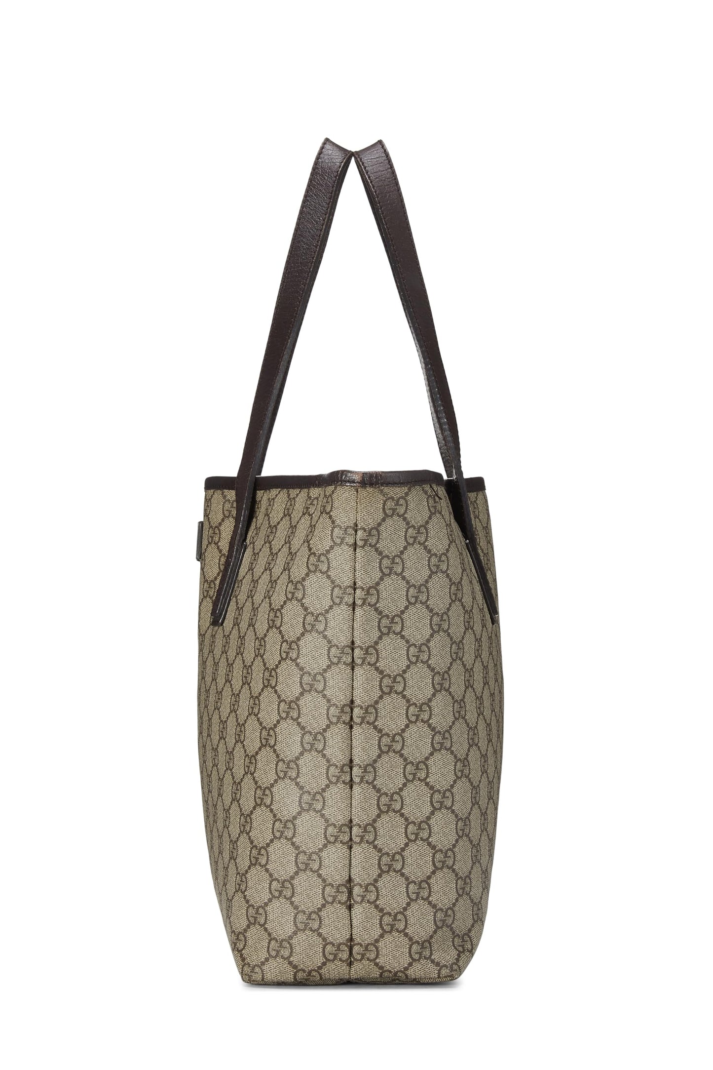 Gucci,  Original GG Supreme Canvas Tote Large, Brown