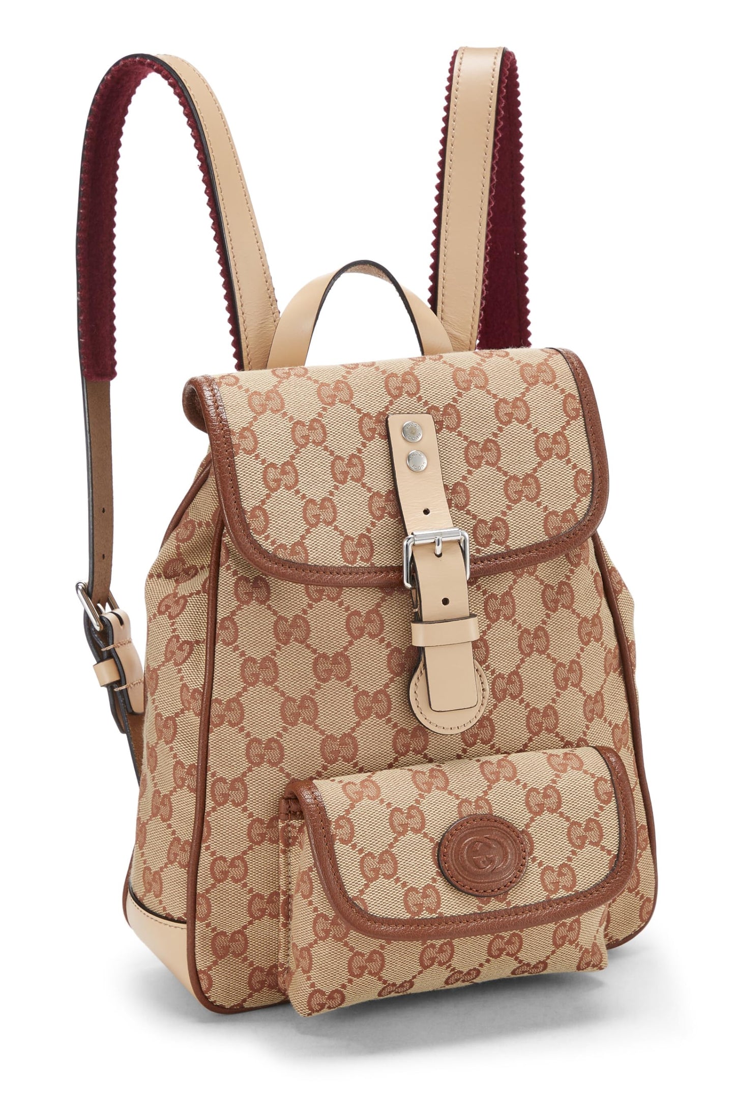 Gucci,  Original GG Canvas Kids Backpack, Brown