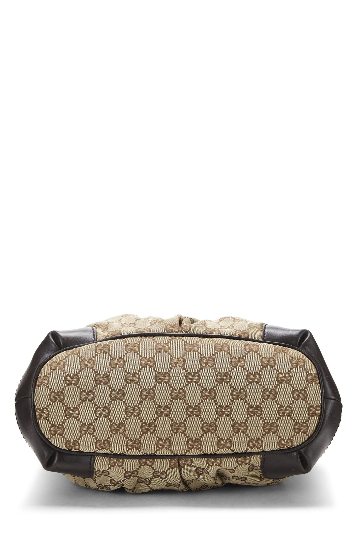 Gucci,  Brown Original GG Canvas Sukey Zip Handbag Medium, Brown
