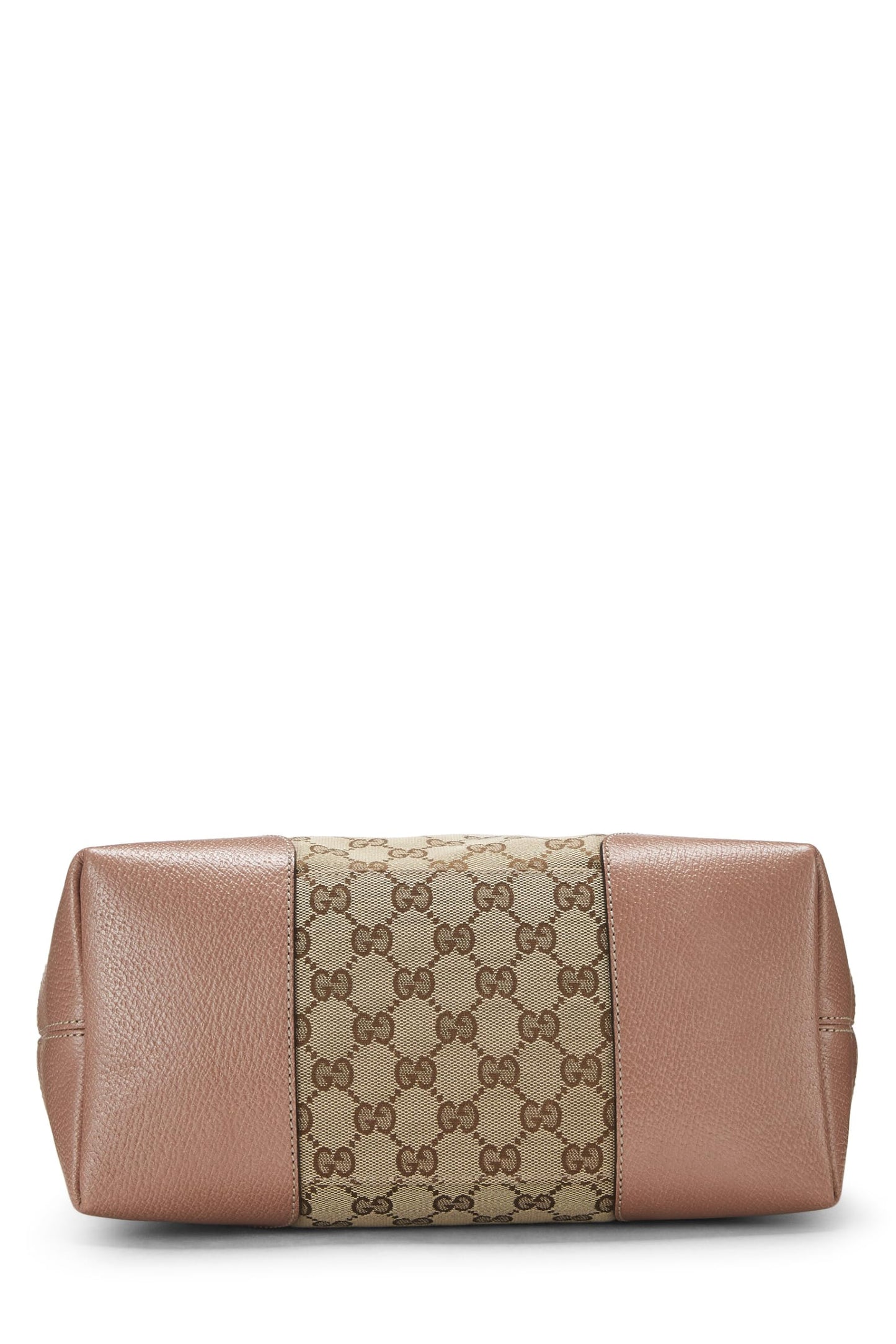 Gucci,  Pink Original GG Canvas Bree Top Handle Bag, Pink