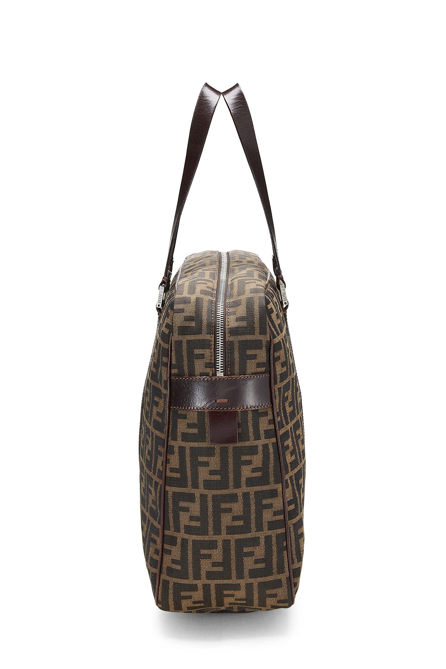 Fendi,  Brown Zucca Canvas Briefcase, Brown