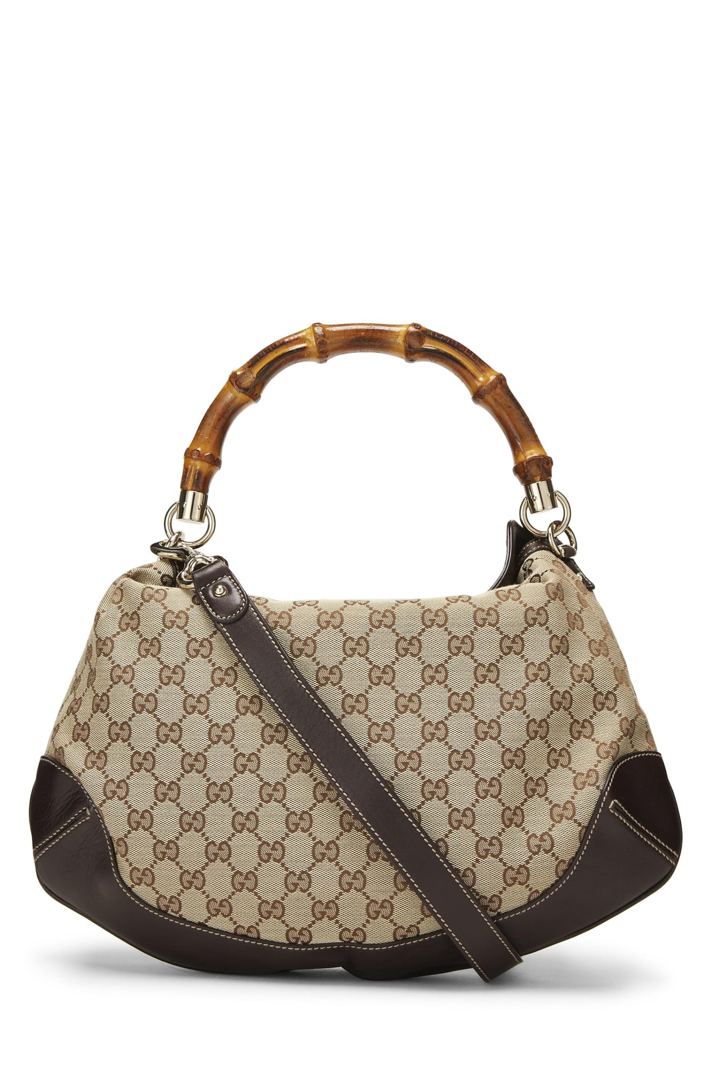 Gucci,  Original GG Canvas Peggy Hobo, Brown