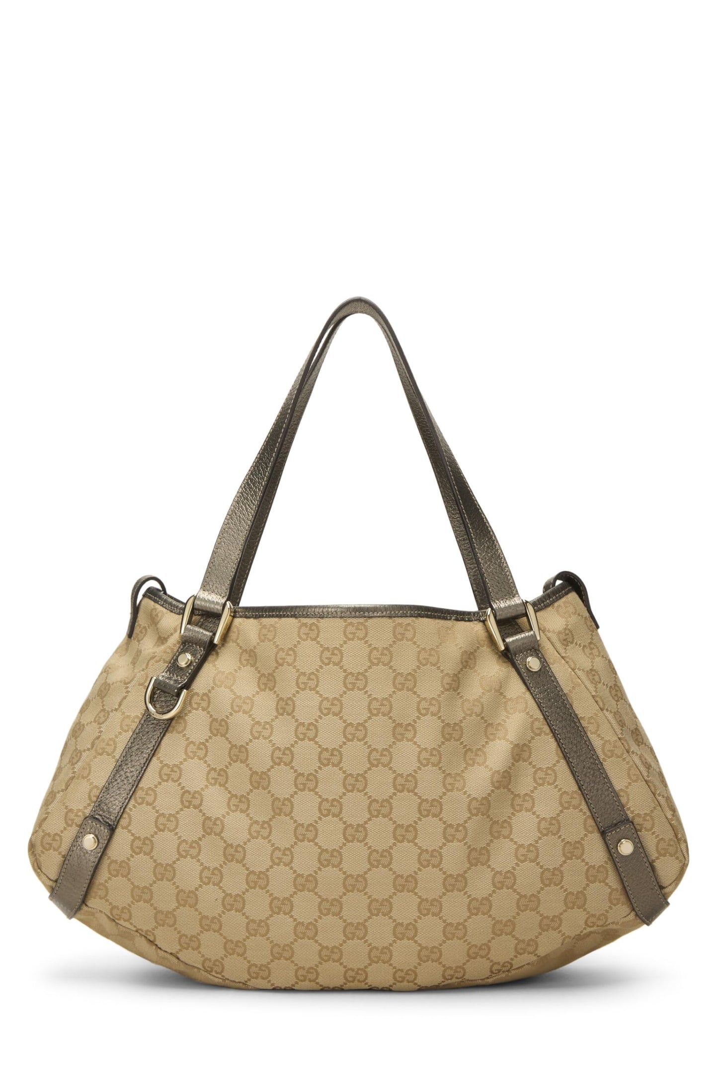Gucci,  Grey Original GG Canvas Abbey Tote, Grey
