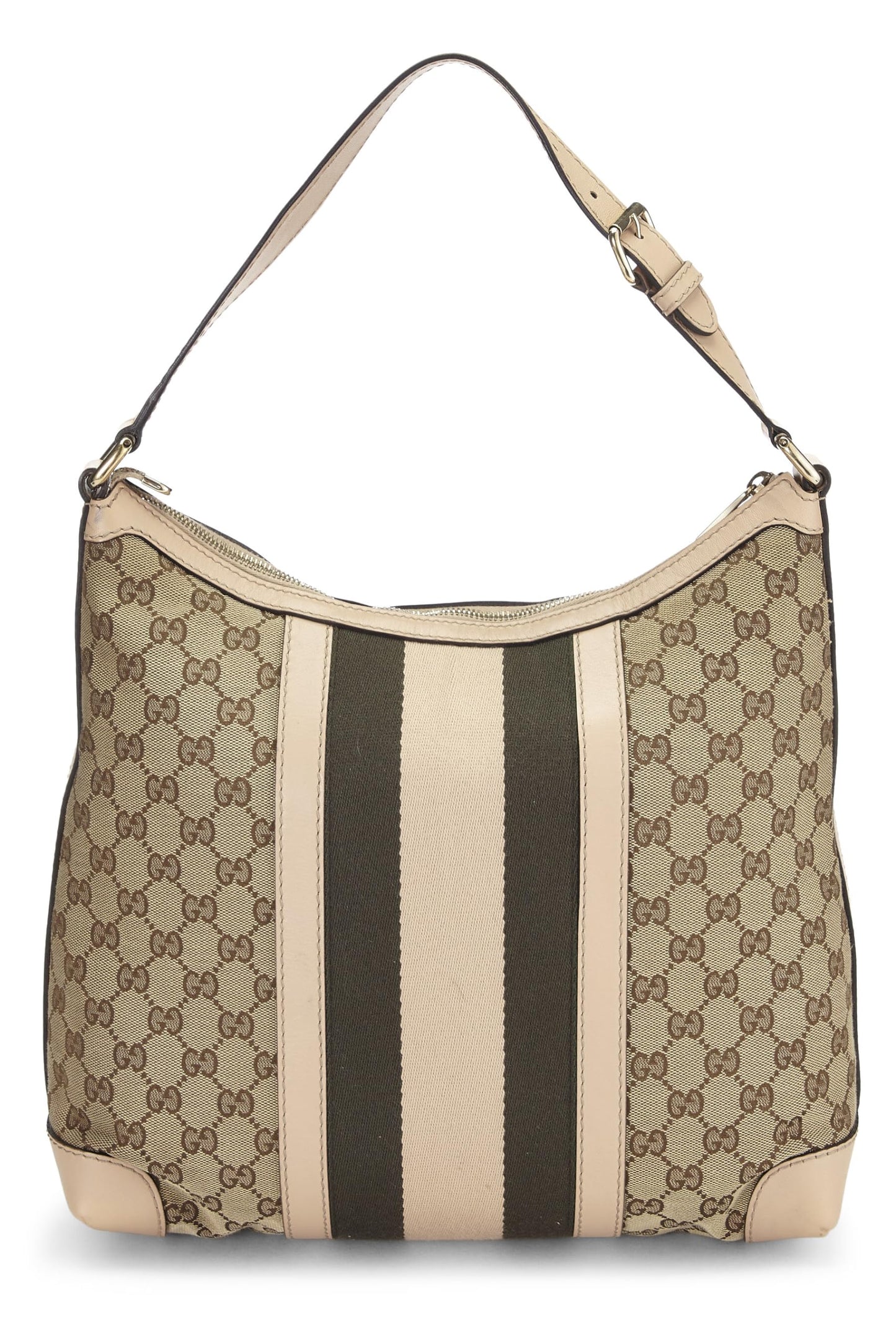 Gucci,  Original GG Canvas Vintage Web Hobo Medium, Pink