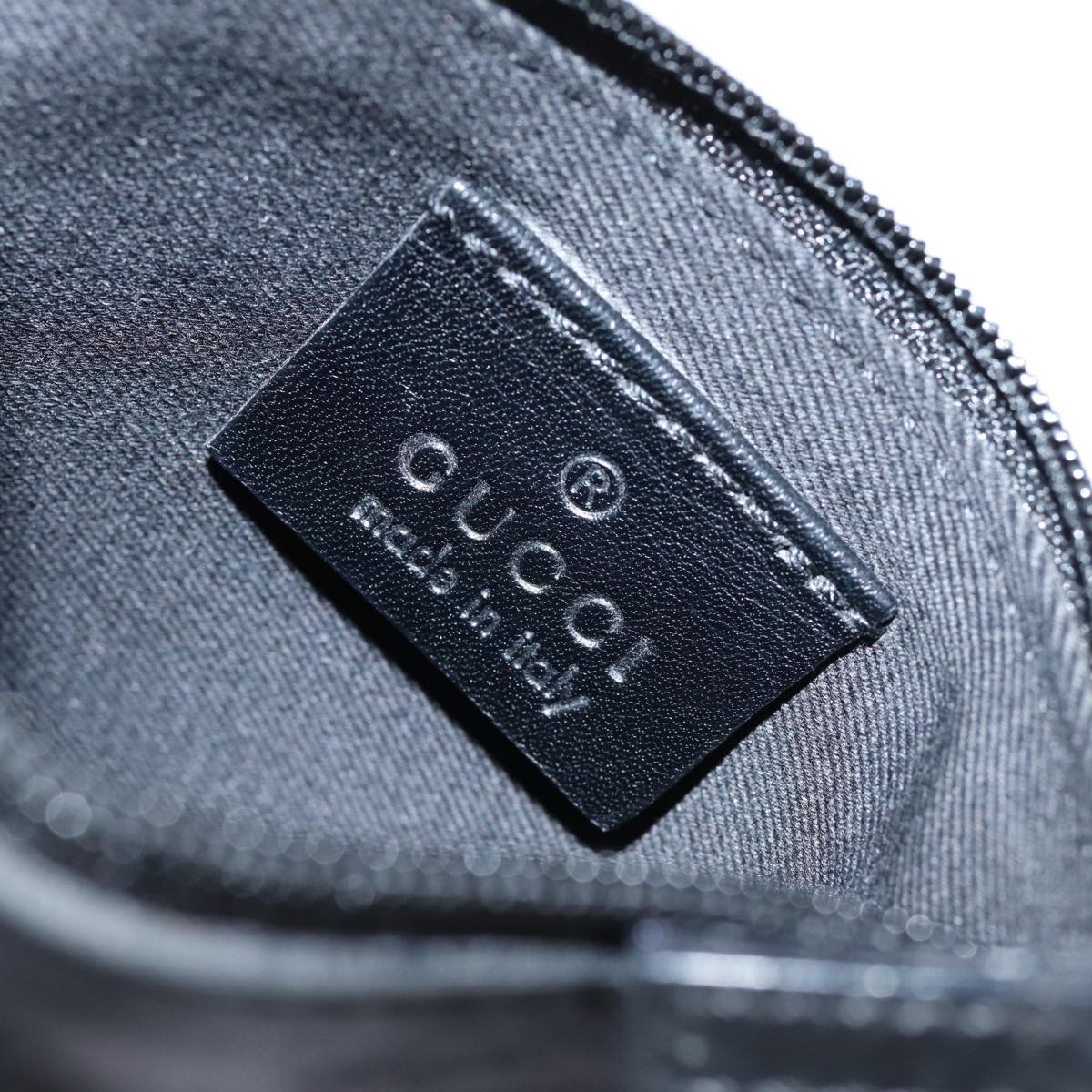 GUCCI GG Canvas Hand Bag Black 101919 82264