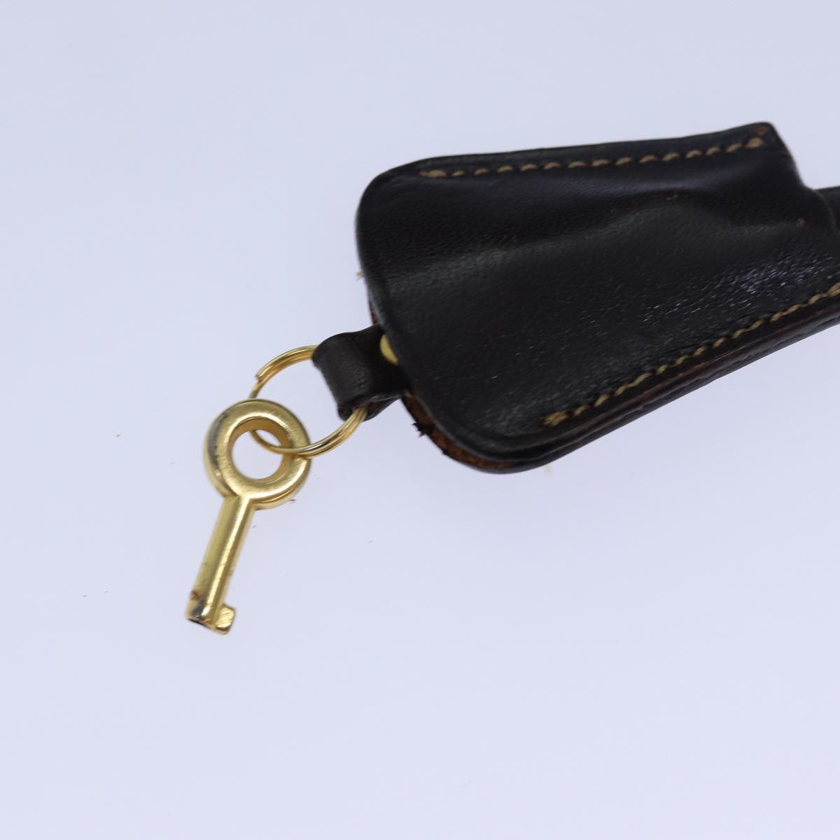 FENDI Zucca Canvas Hand Bag Brown Black 82560
