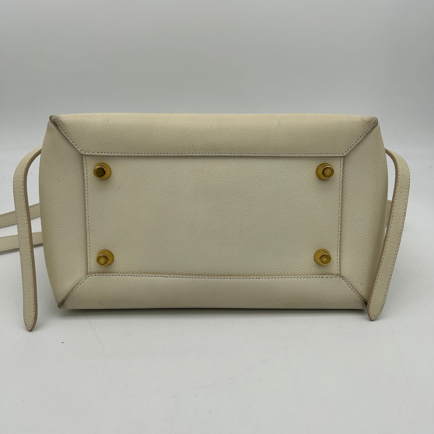 Celine Beige Belt Shoulder Bag