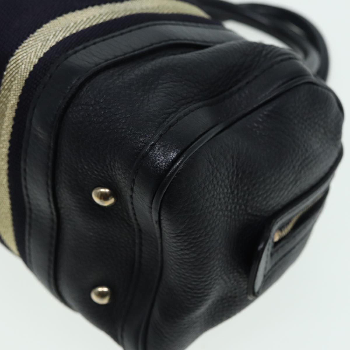 GUCCI Mini Boston Bag Leather 2way Black 269876 82699