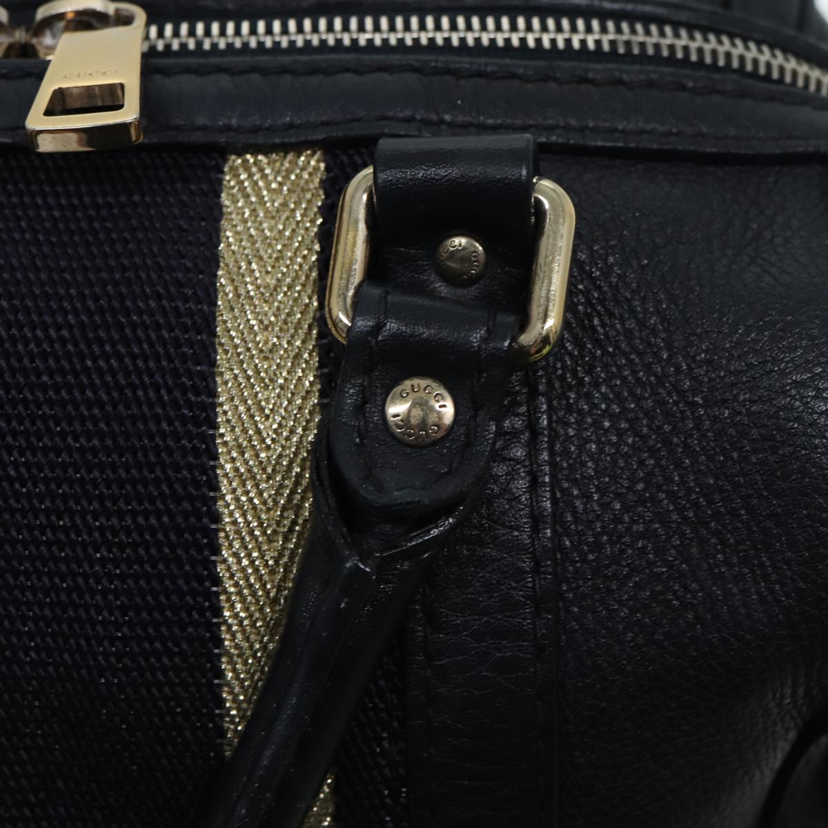 GUCCI Mini Boston Bag Leather 2way Black 269876 82699