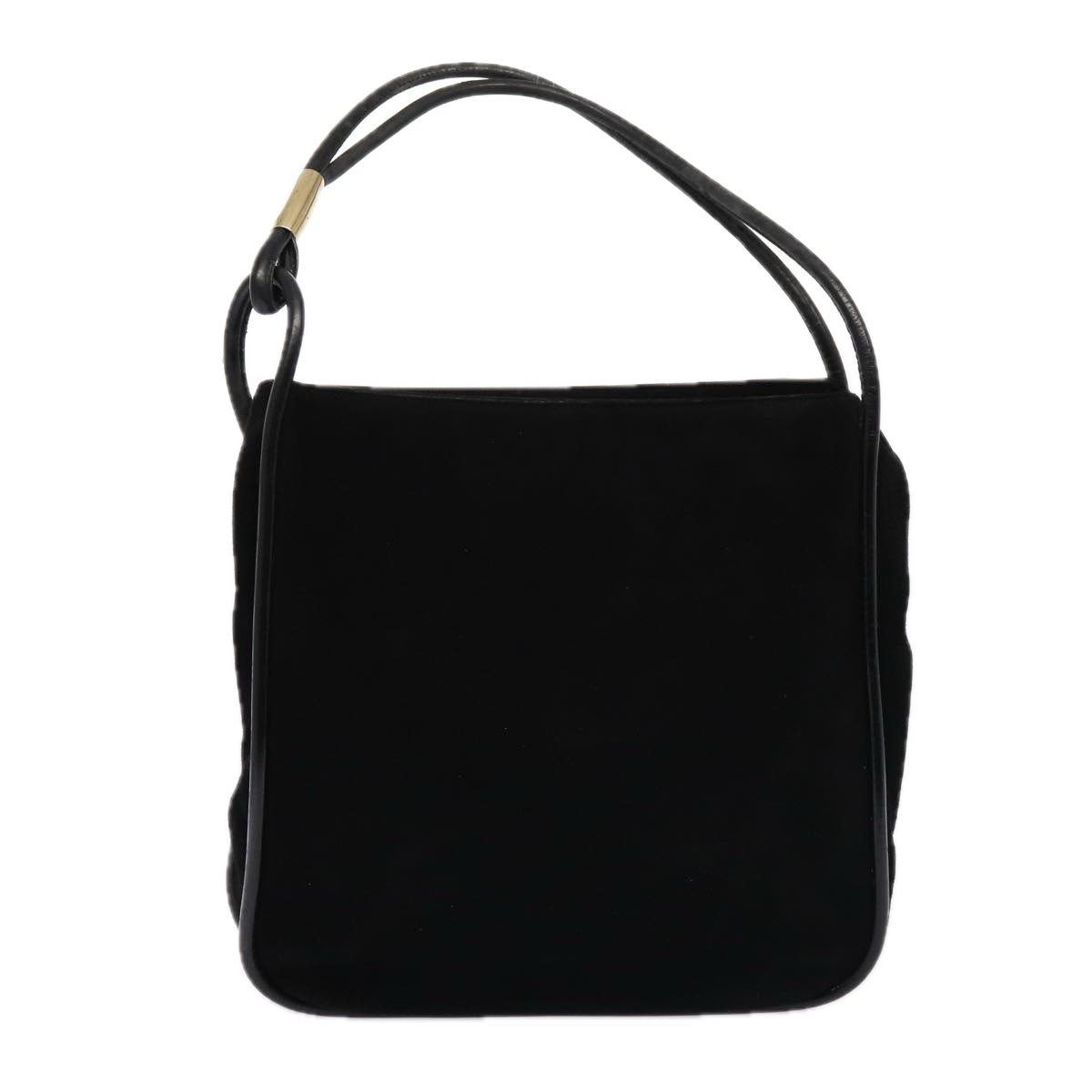 GUCCI Tote Bag Suede Black 001 2865 1775 82715