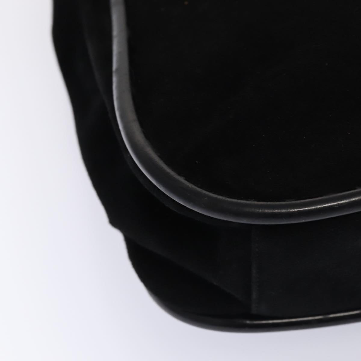 GUCCI Tote Bag Suede Black 001 2865 1775 82715