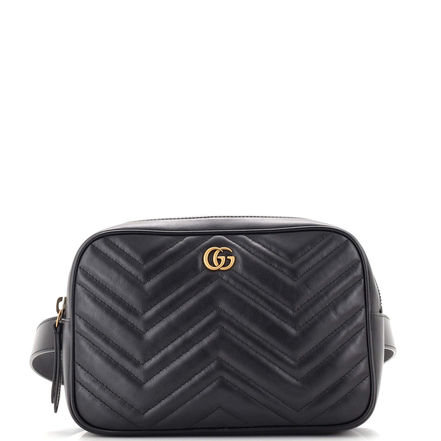 GG Marmont Square Belt Bag Matelasse Leather
