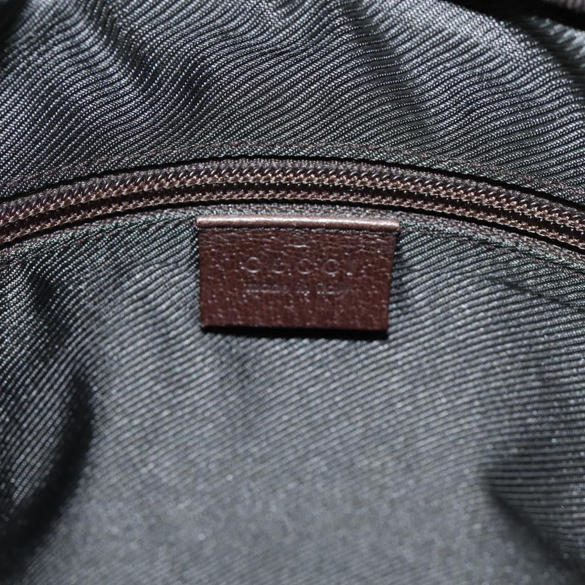 GUCCI GG Canvas Shoulder Bag Beige Brown 122760 82827