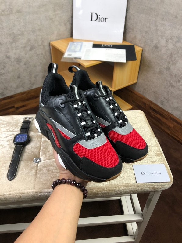 GLM - DIR B22 Black And Red Sneaker