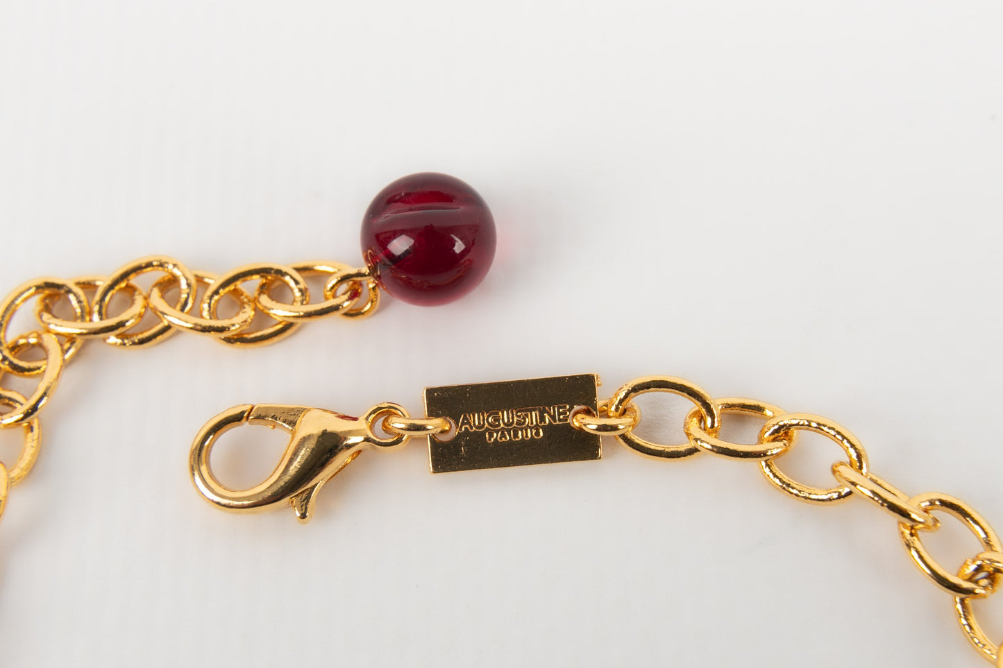 Collier en pÃƒÆ’Ã‚Â¢te de verre Augustine