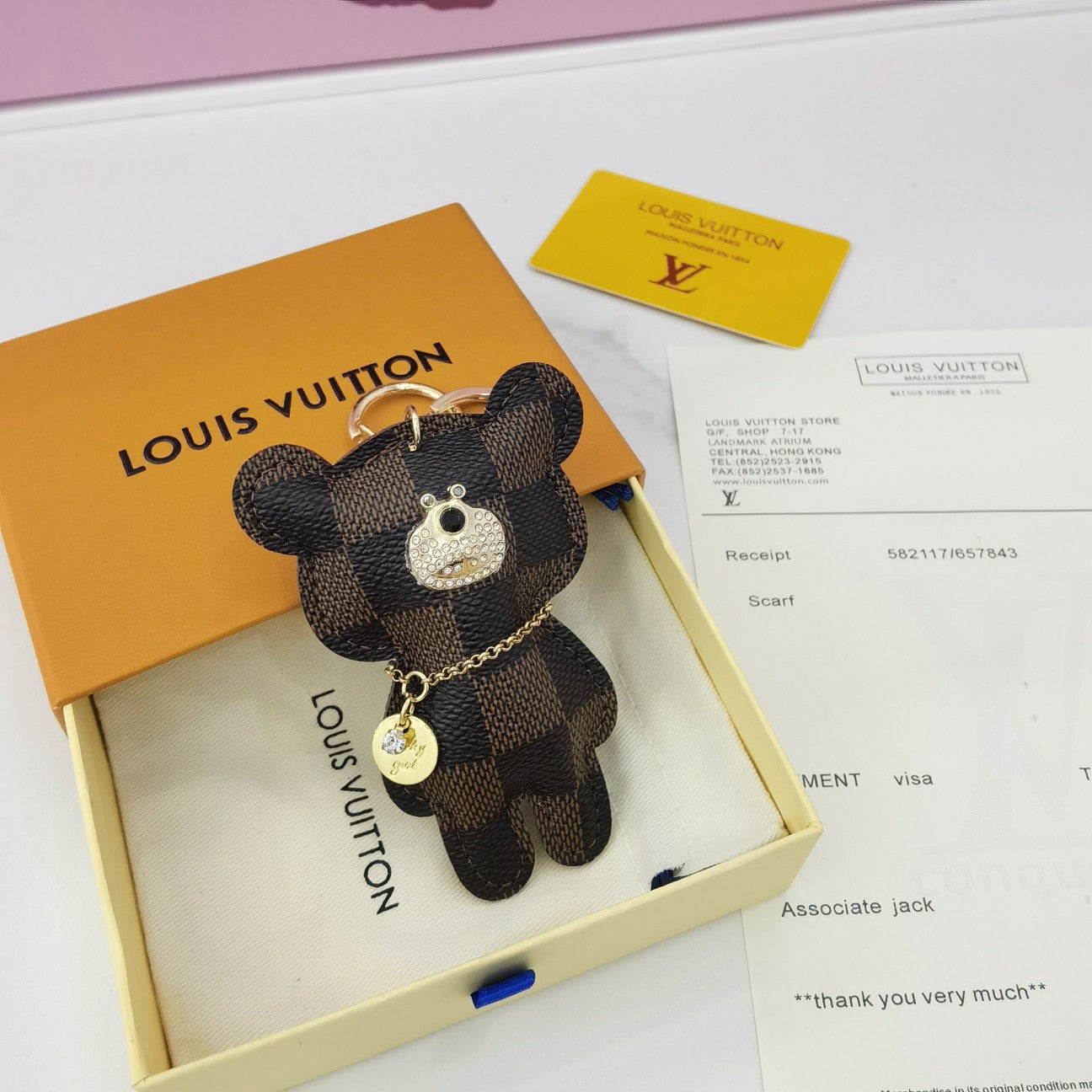 GLM -Top Quality Keychains LUV 086