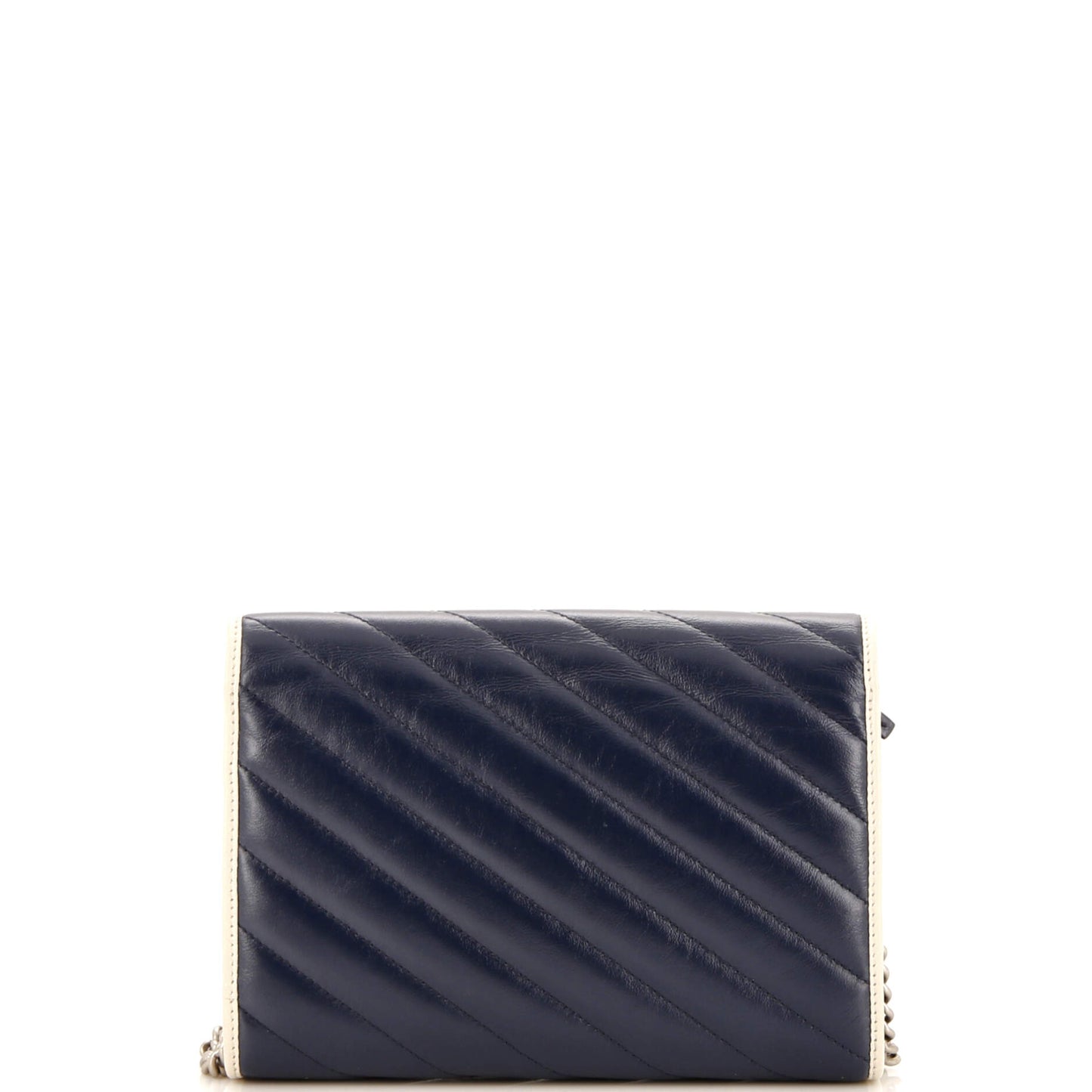 GG Marmont Chain Wallet Diagonal Quilted Leather Mini