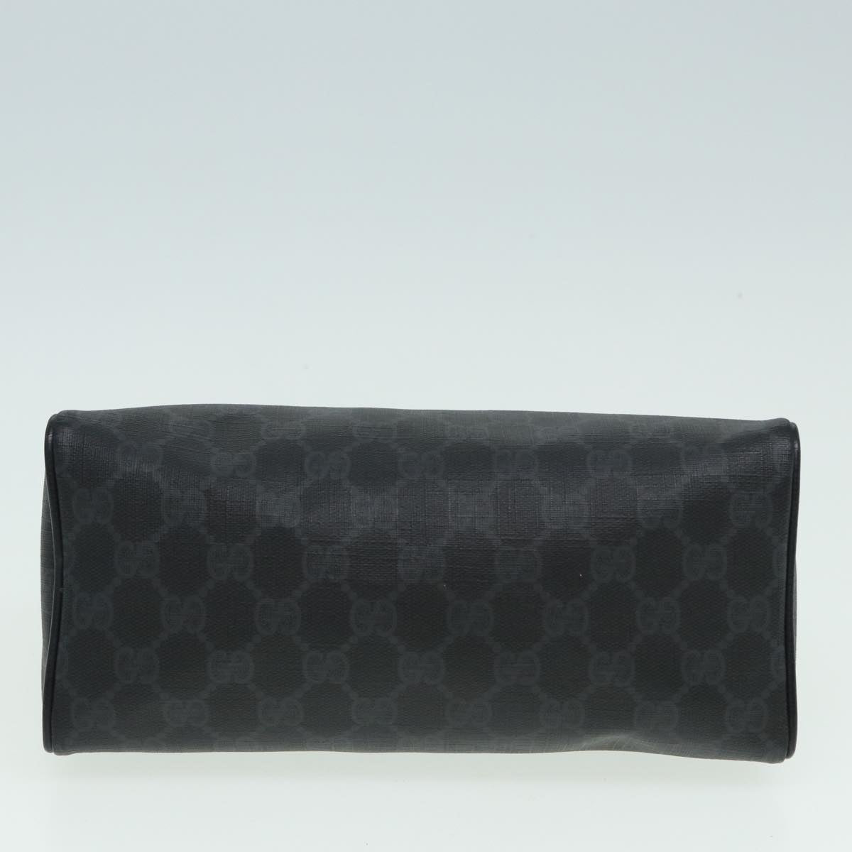 GUCCI GG Supreme Shoulder Bag PVC Black 156 02 086 83391