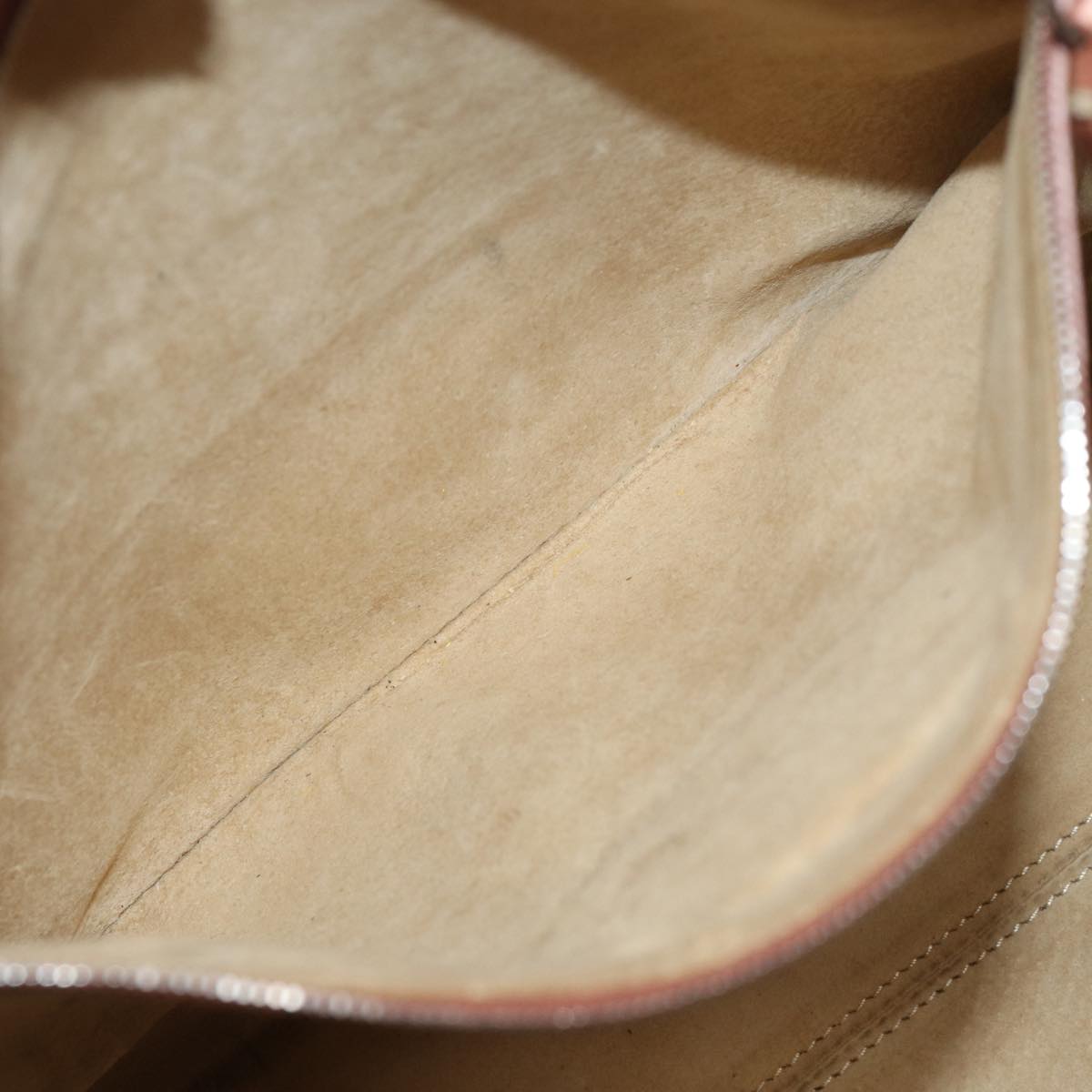 FENDI Tote Bag Leather Pink 83686