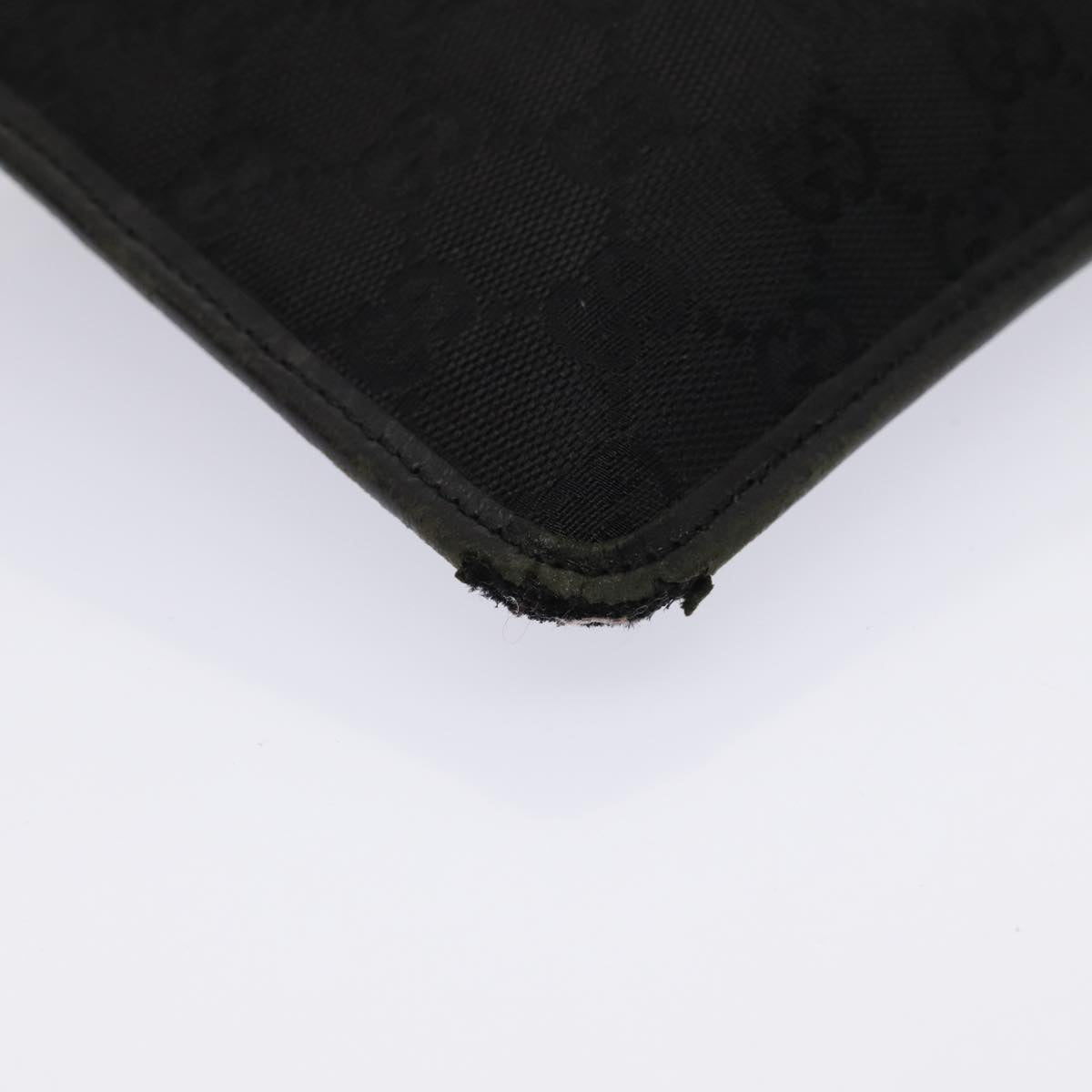 GUCCI GG Canvas Shoulder Bag Black 27639 200047 83704