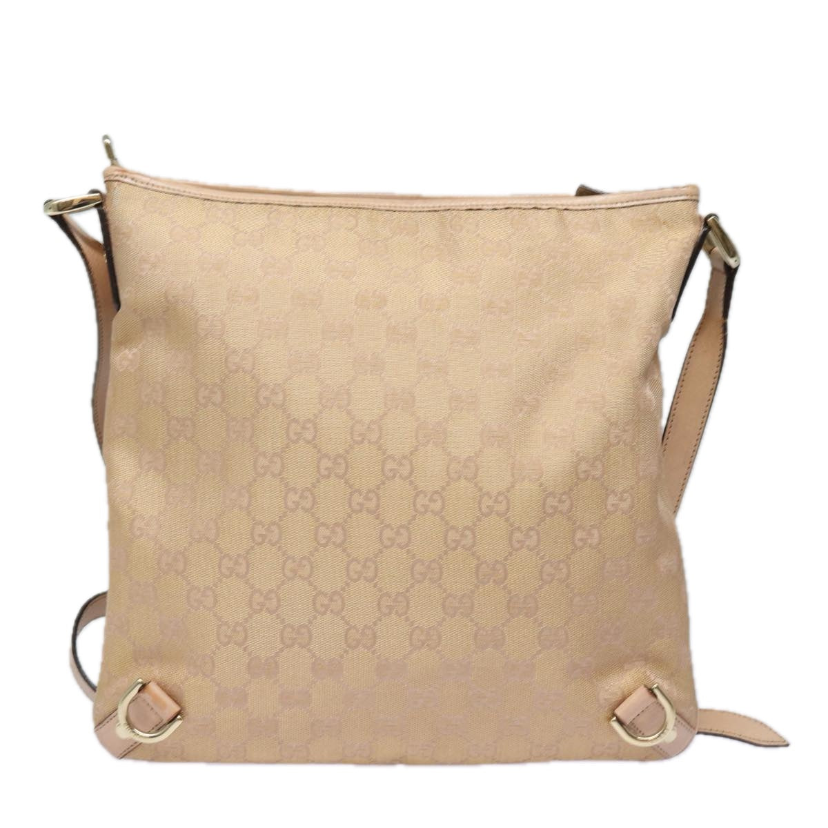 GUCCI GG Canvas Shoulder Bag Pink 131326 83708