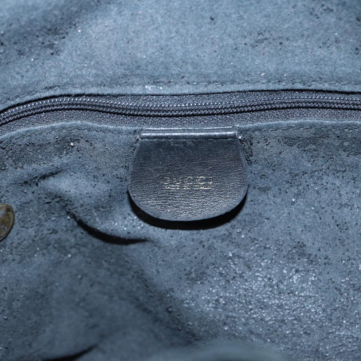 GUCCI Bamboo Hand Bag Leather Black 001 1577 200047 83720