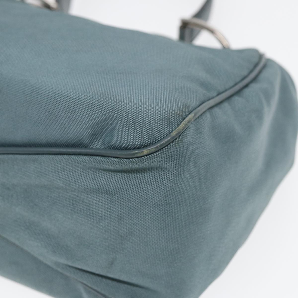 GUCCI Shoulder Bag Nylon Outlet Light Blue 244342 83813