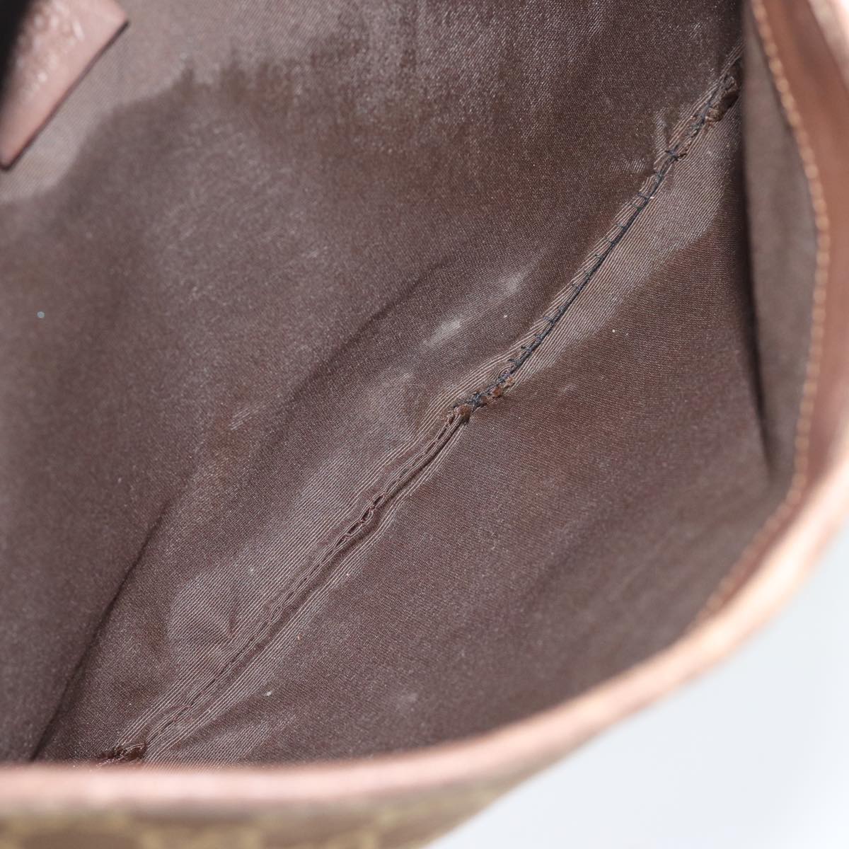 GUCCI GG Canvas Jackie Shoulder Bag Brown 83815