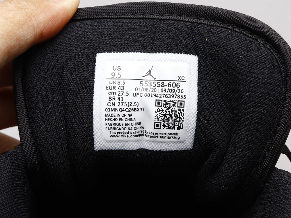 GLM - AJ1 Reverse black and red forbidden to wear