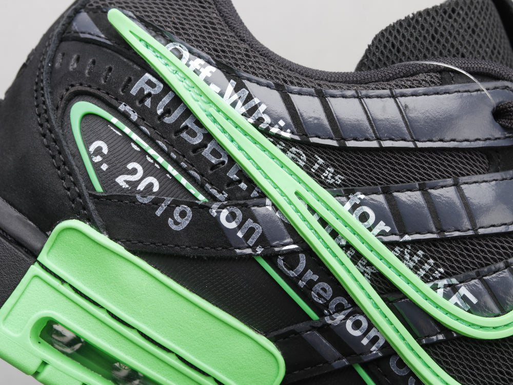 GLM - OW x Rubber Dunk Black & Green