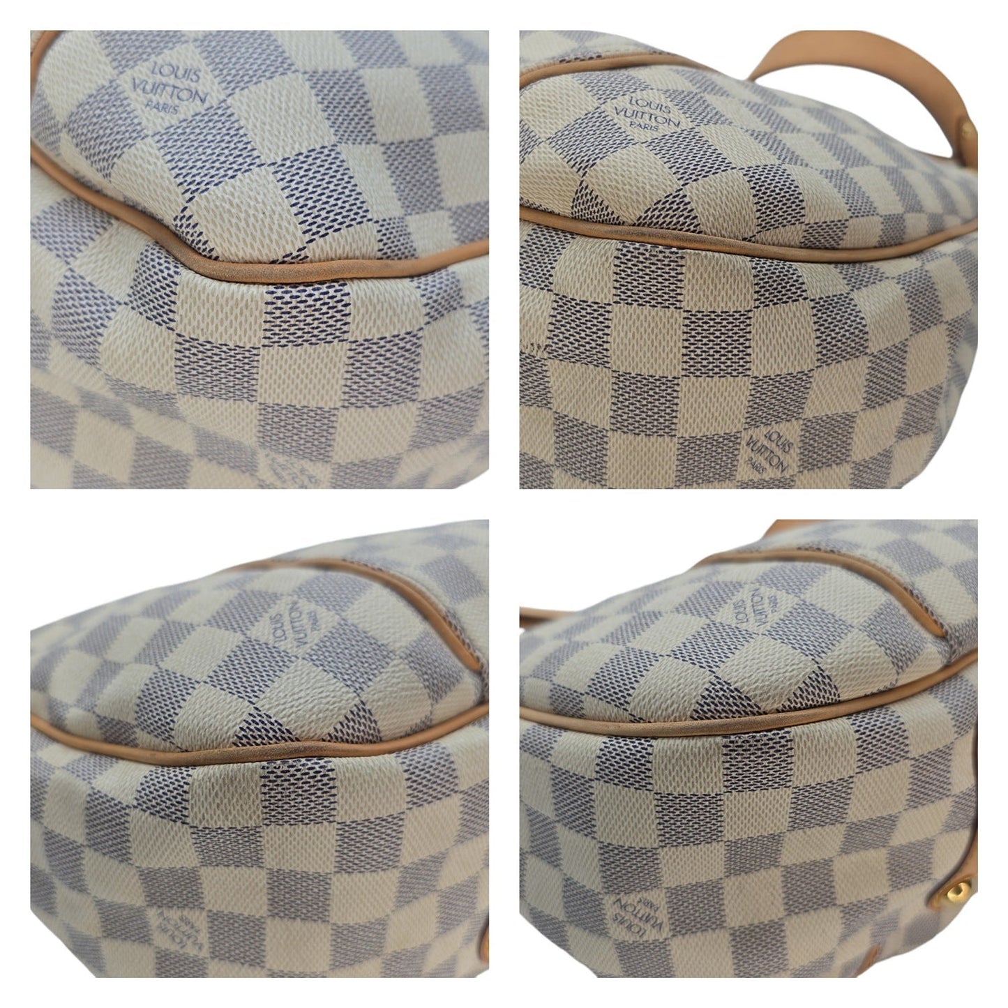Louis Vuitton Vintage Damier Azur Galleria GM