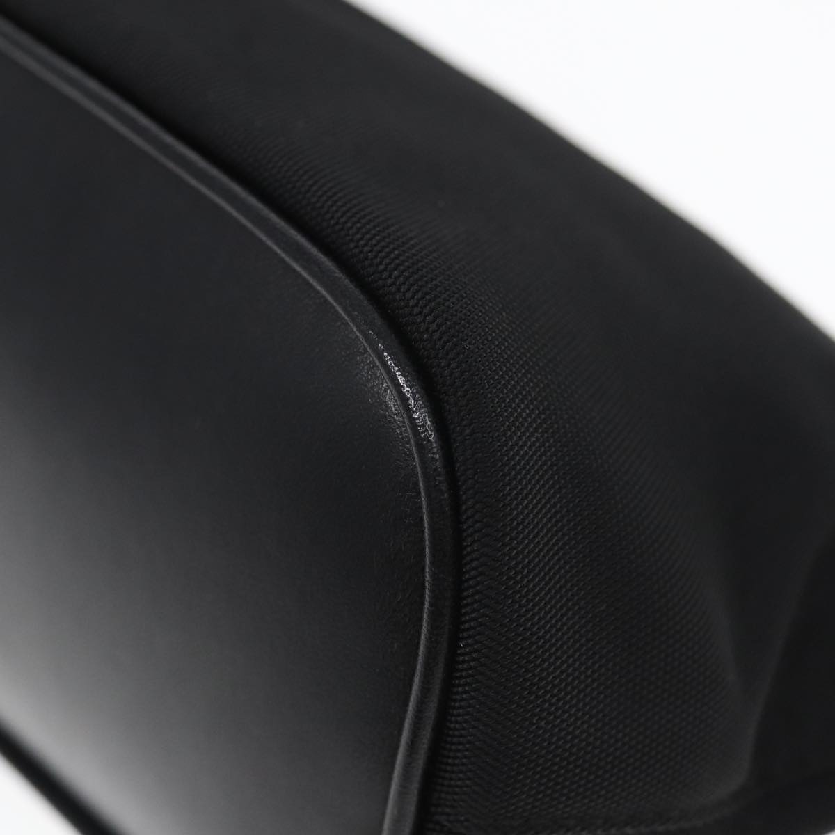 GUCCI Shoulder Bag Nylon Black 83938