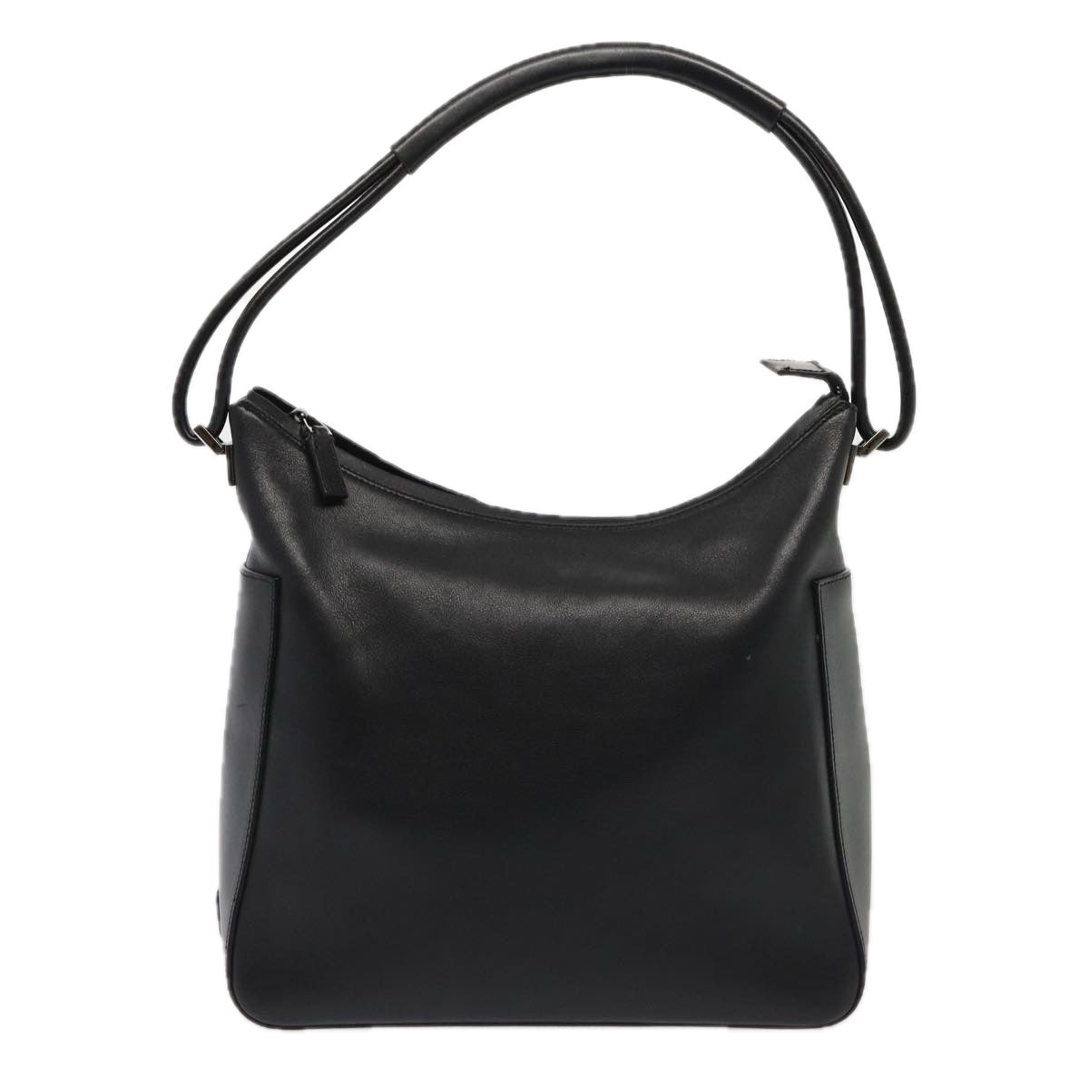 GUCCI Shoulder Bag Leather Black Silver 001 3766 3444 83972