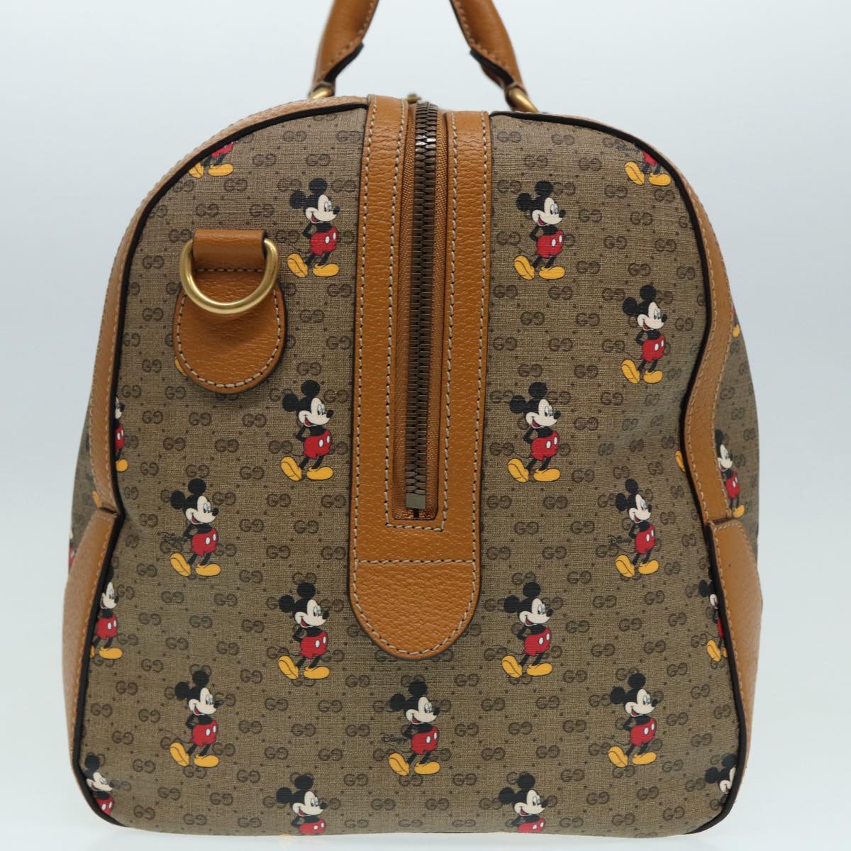 GUCCI Micro GG Supreme Disney Collaboration Bag PVC Brown 547953 83984