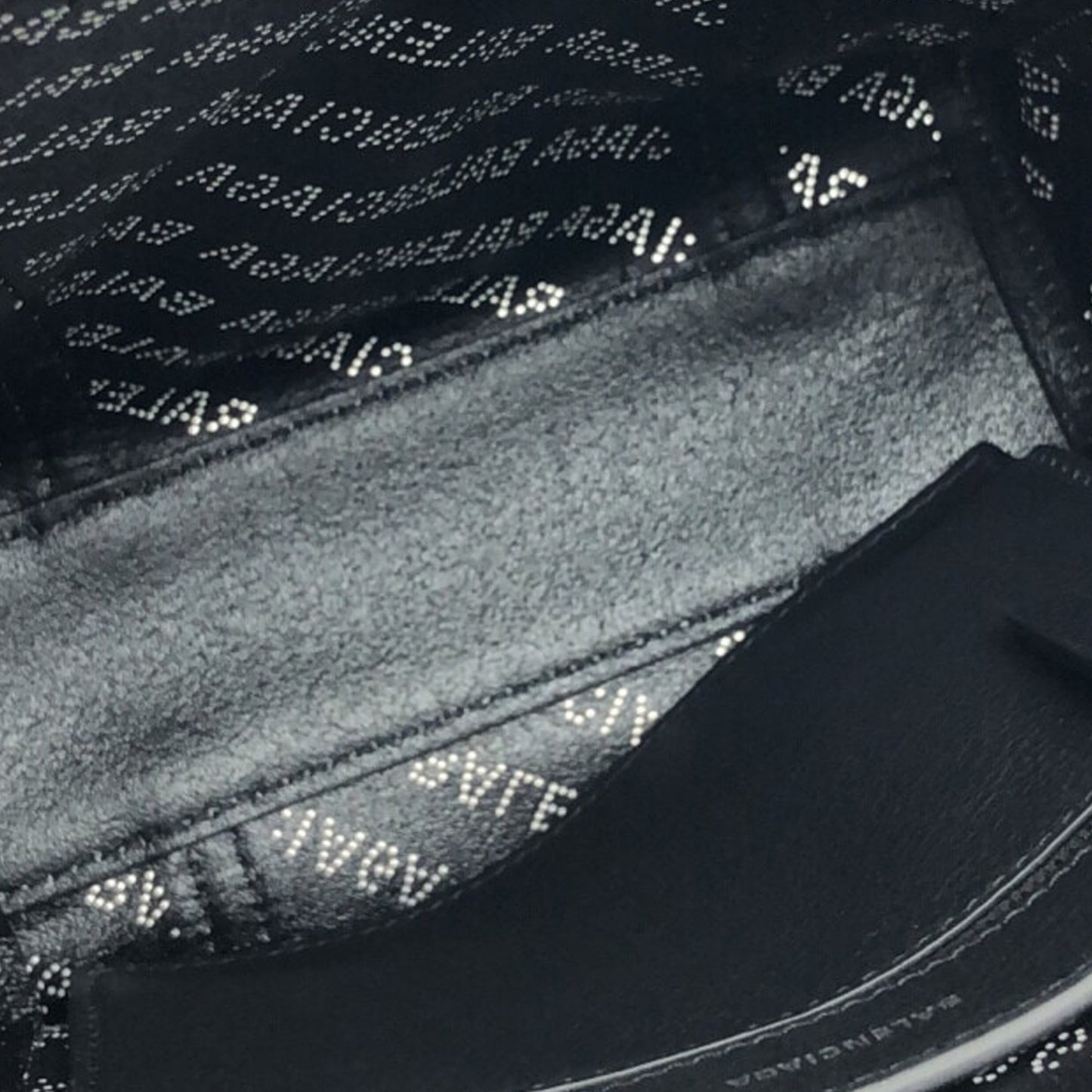 White Balenciaga XXS Everyday Perforated Leather Shopping Tote Bag Satchel