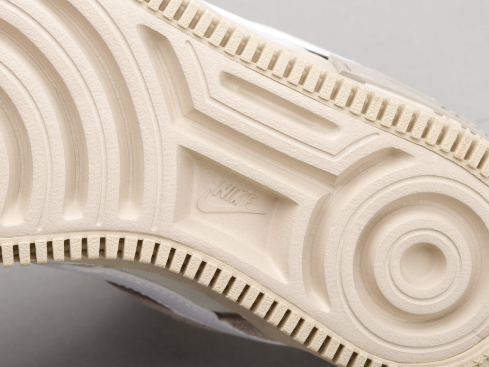 GLM - AF1 Shadow gray and white deconstructed plus velvet